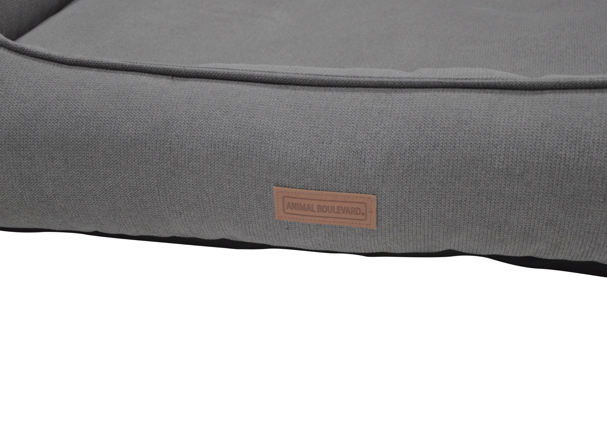 Detail - Panier pour chien Filip Classic XL 120x80x30cm - tissu - gris