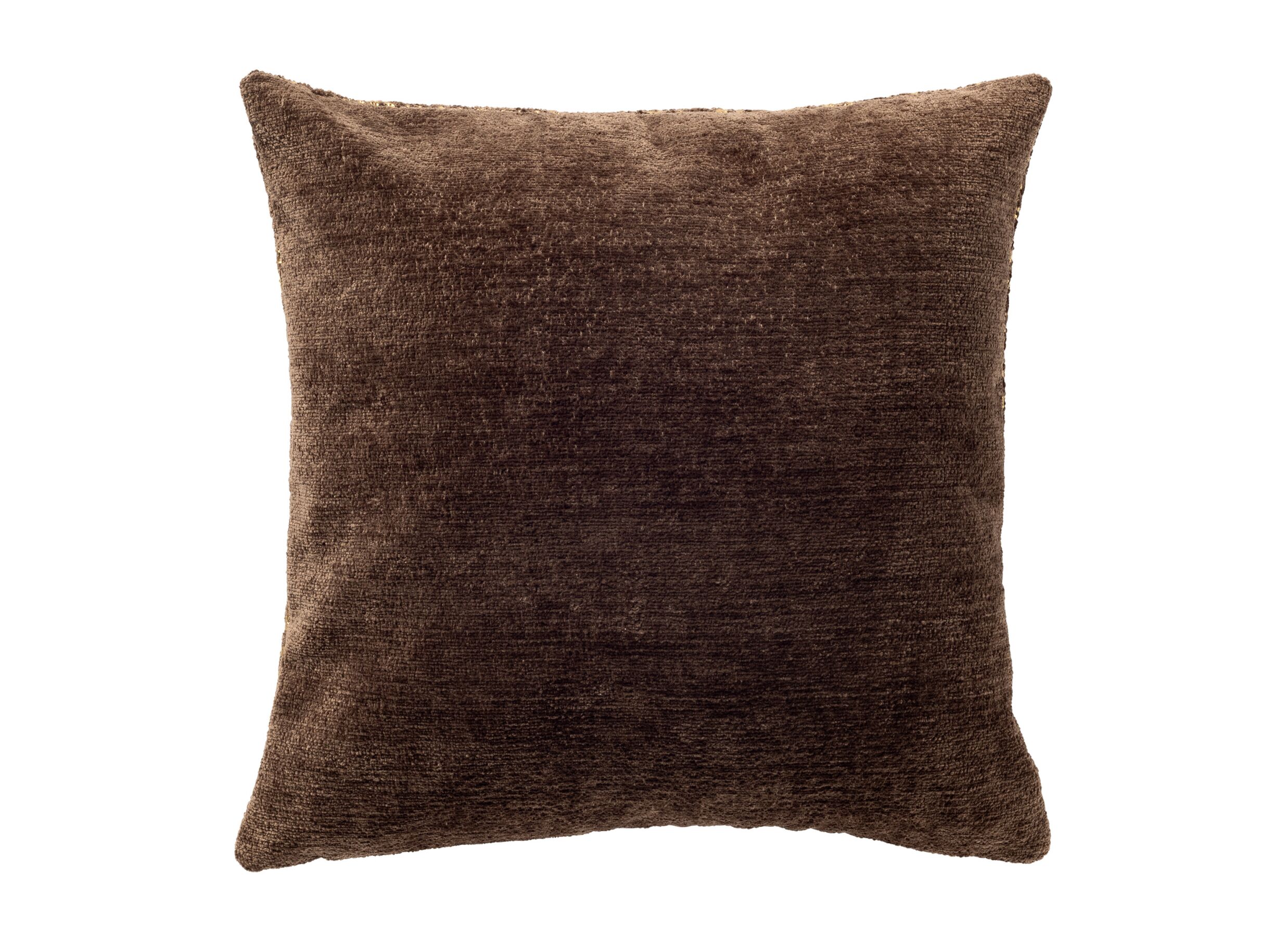 Aperçu - Coussin Flow 45x45cm - polyester - chocolat martini
