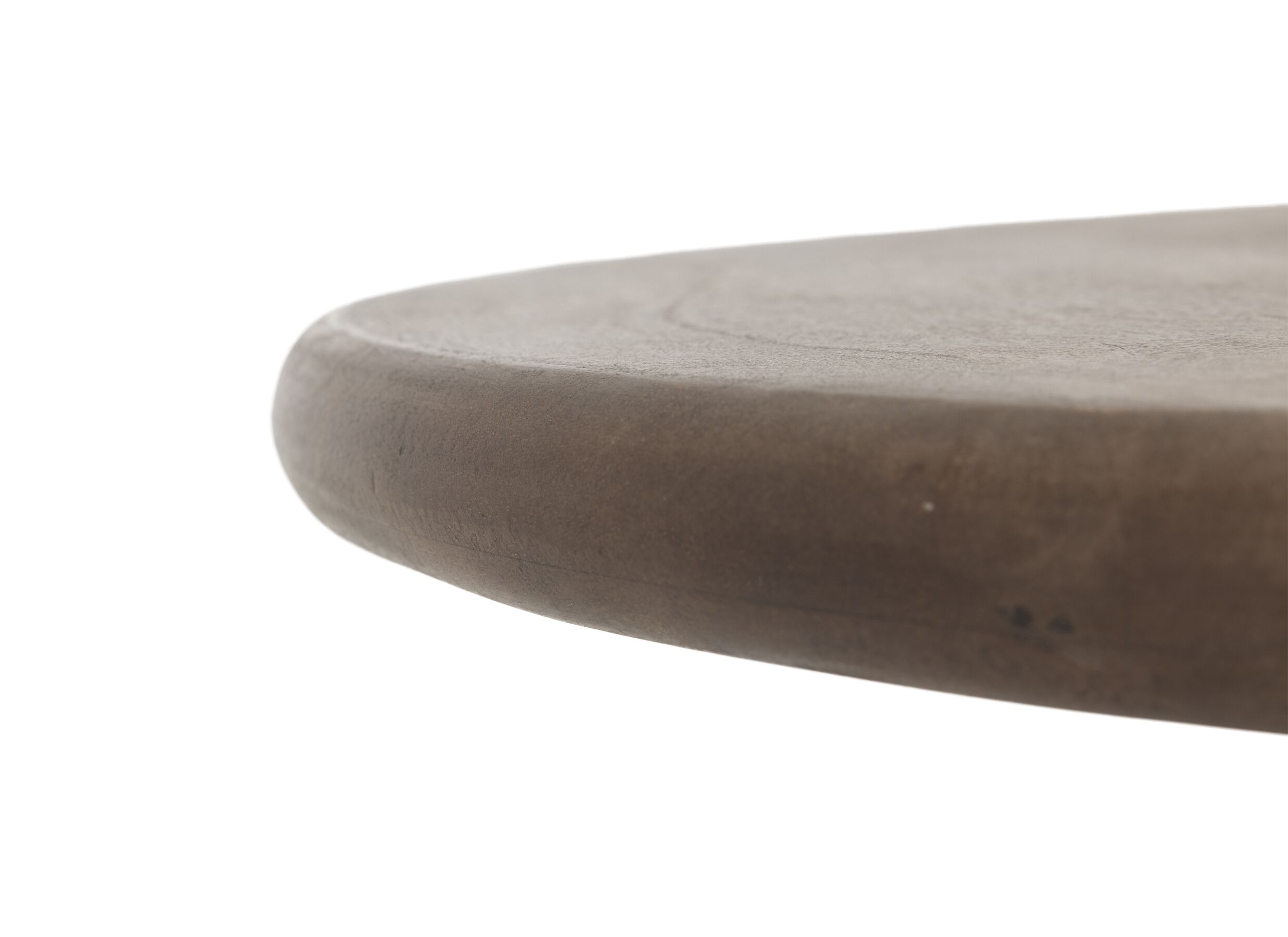 Detailfoto - Salontafel Mambo Ø80cm - mango massief - bruin