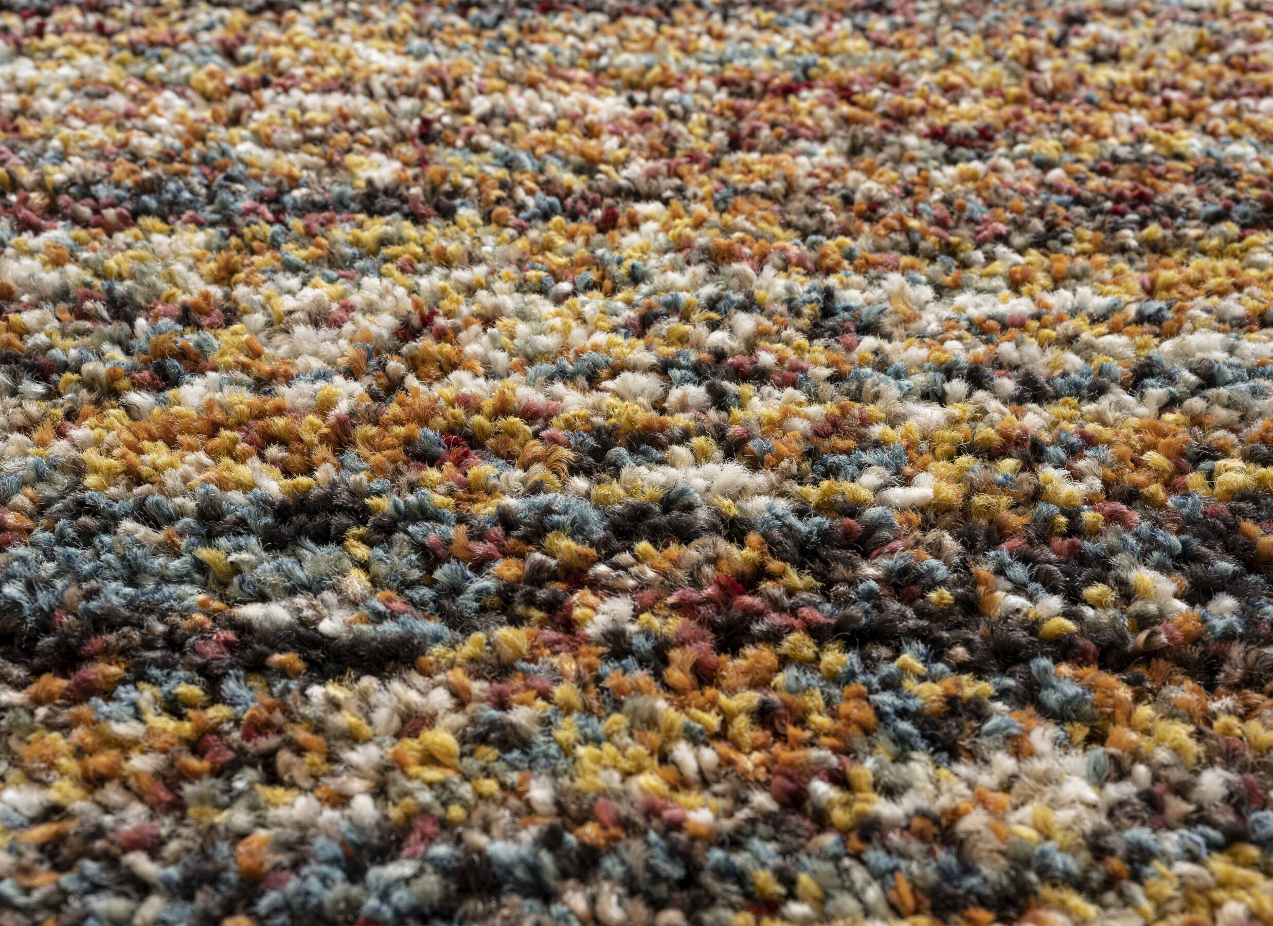 Detail - Tapis Medusa 280x380cm - fibre de polyester - multicolor