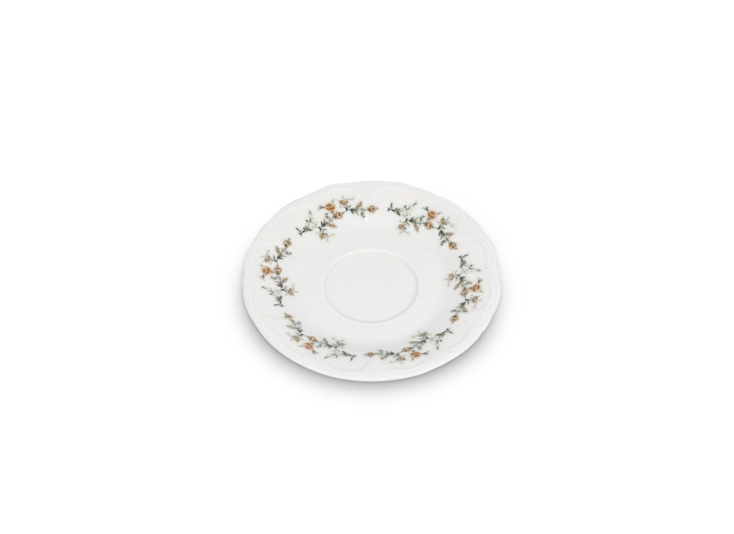 Aperçu - Assiette Retro Ø16,5cm - porcelaine - blanc