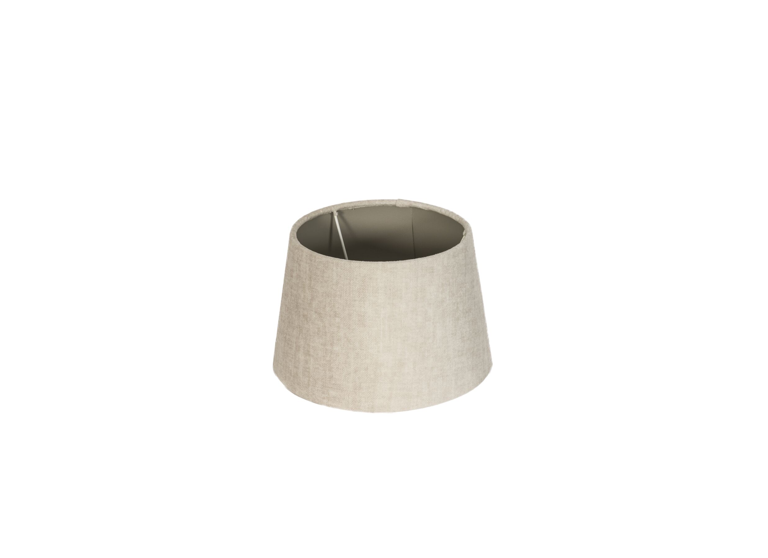 Plus Important - Abat-jour Bridge Ø20cm - tissu - nature