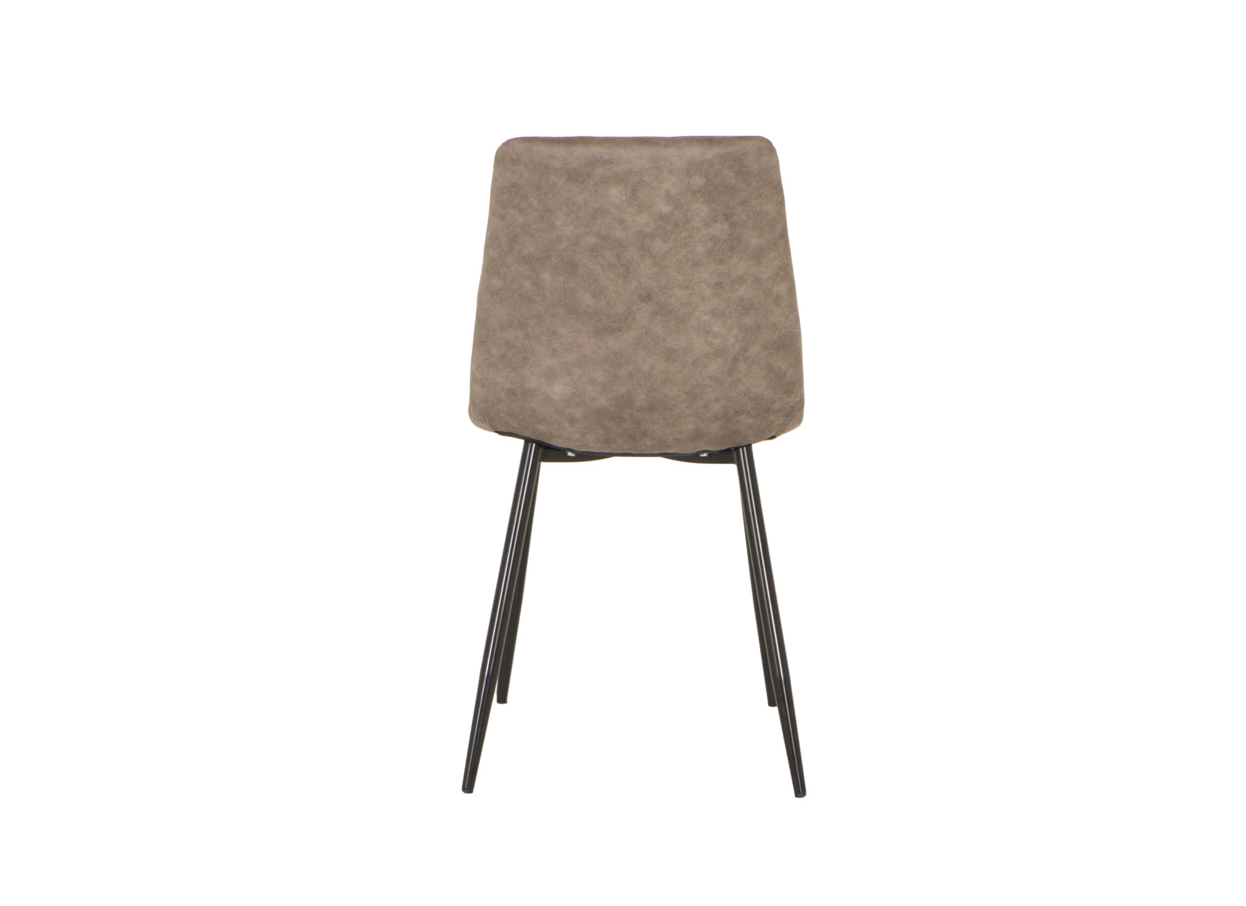 Detail - Chaise Churchill 46x54,5x85cm - métal/tissu - taupe