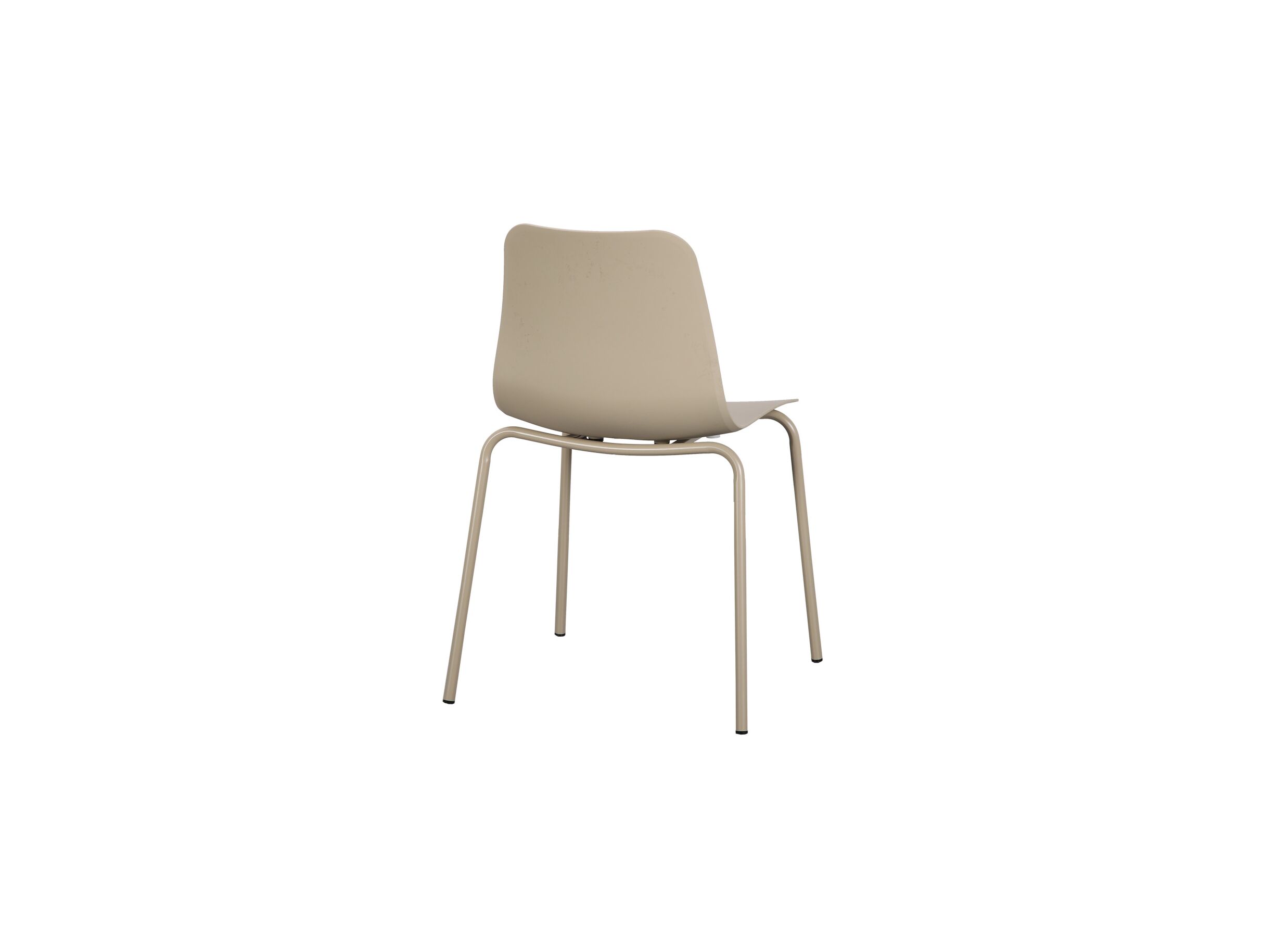 Overzichtsfoto - Stoel Crazy kunststof - beige