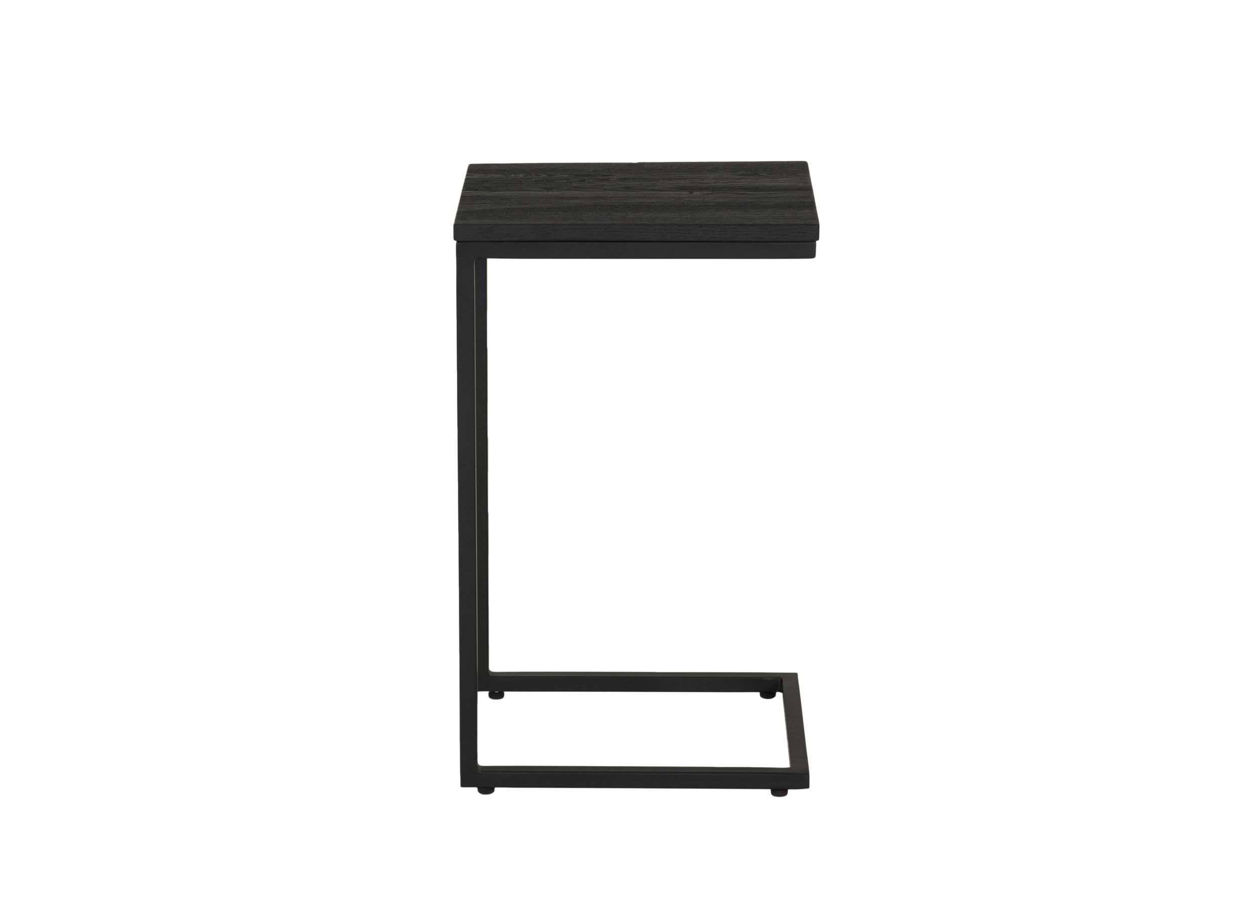 Aperçu - Table d'appoint Lucifer 40x33,3cm chêne massif noir