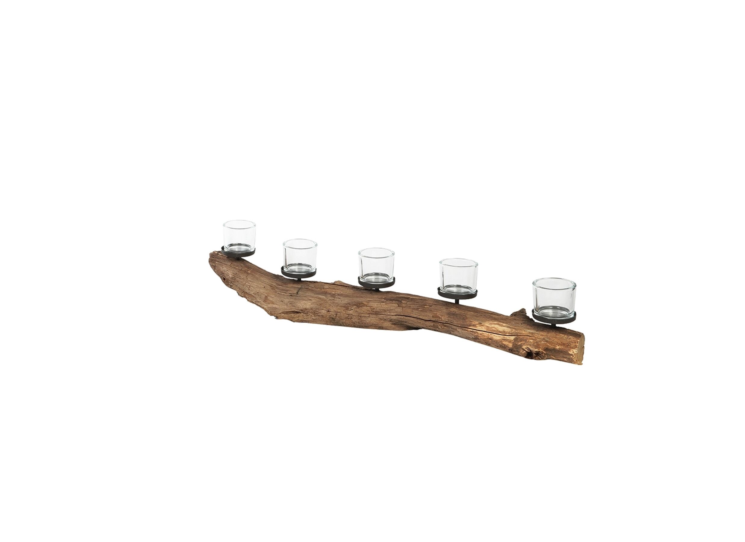 Photophore Branche B100cm brun - Photophore Branche B100cm - chêne massif - naturel