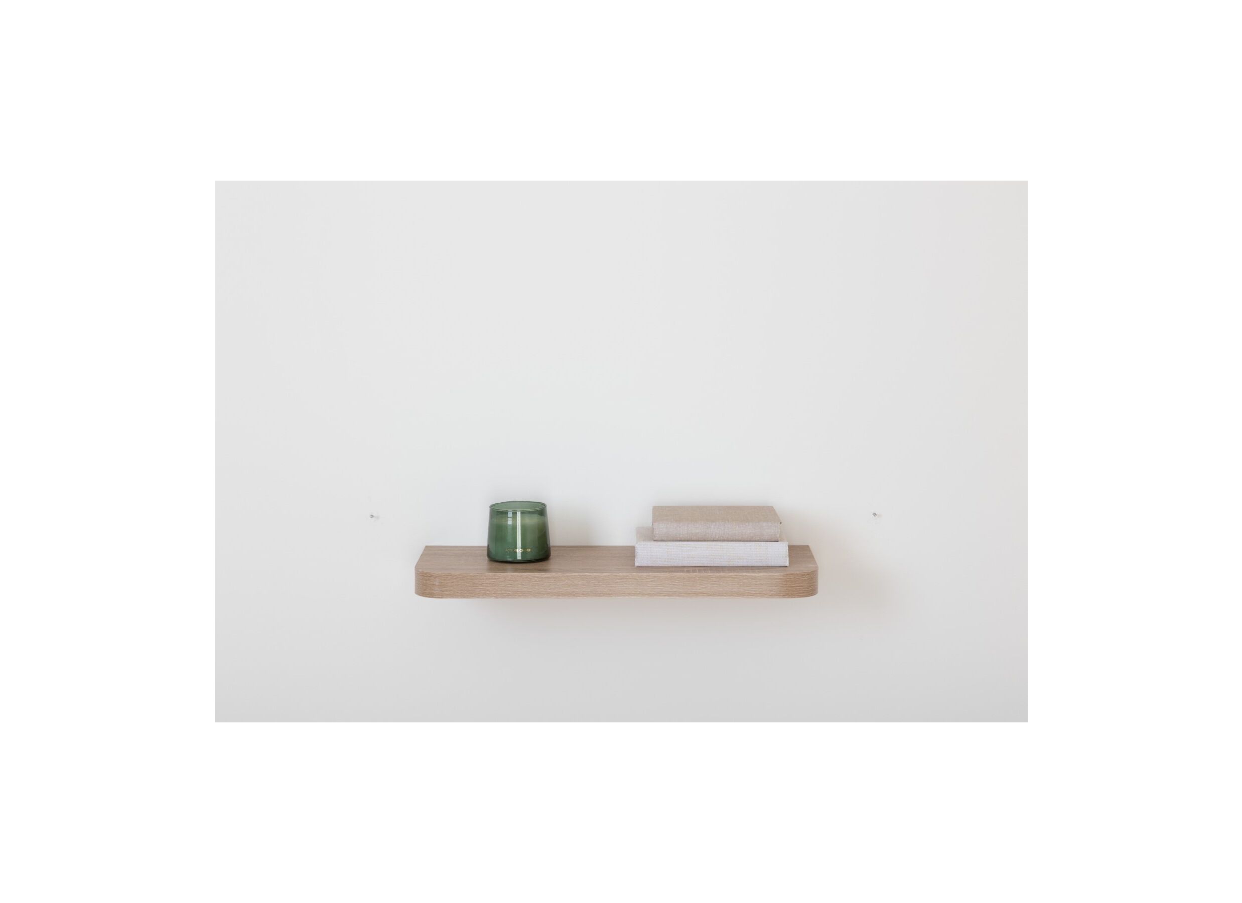 Foto ambiance - Tablette murale Fixy 60x23,5x3,8cm - MDF - naturel