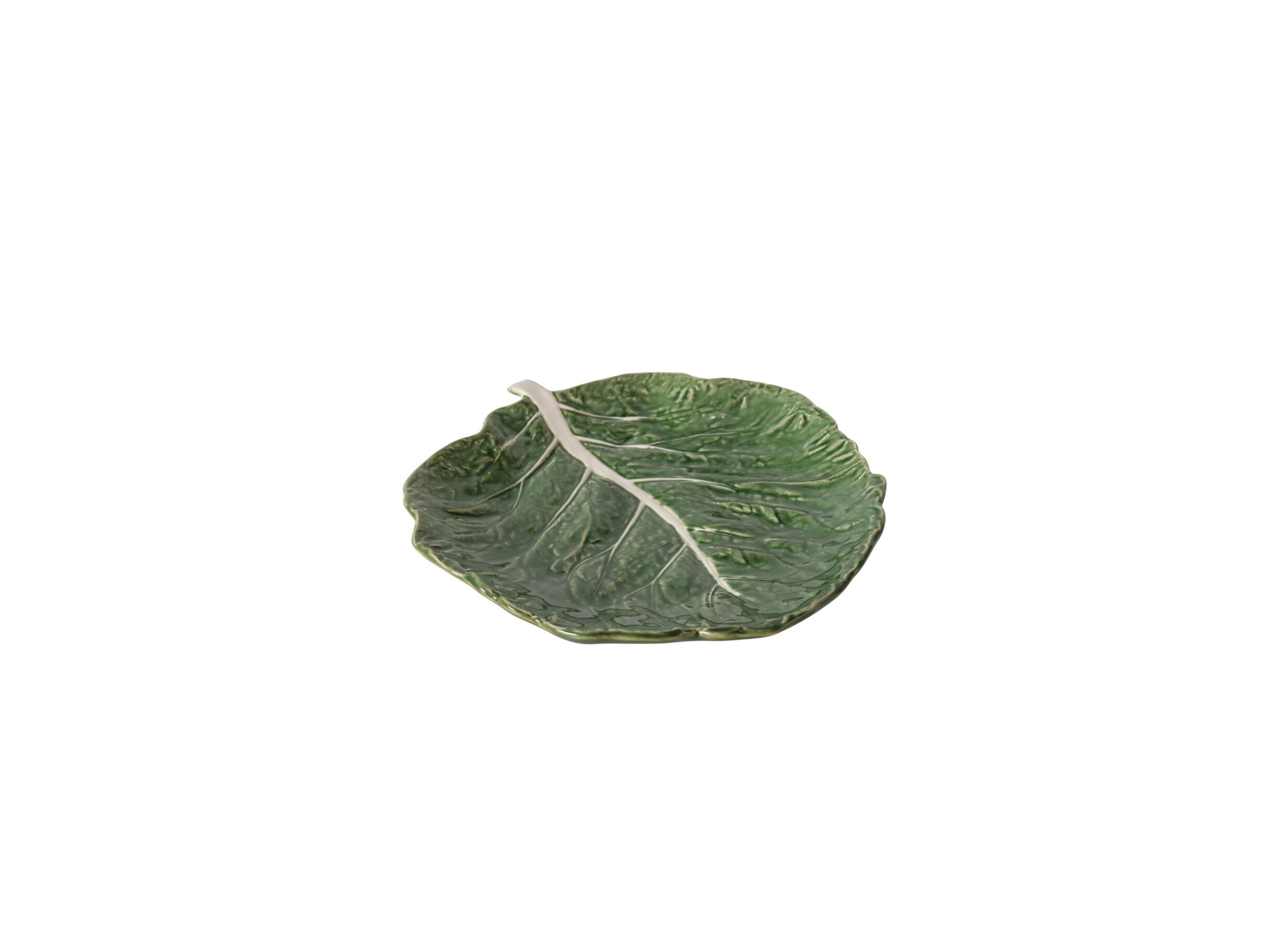 Schaal Kool 22 - Schaal Kool 22,5x21cm - keramiek - groen