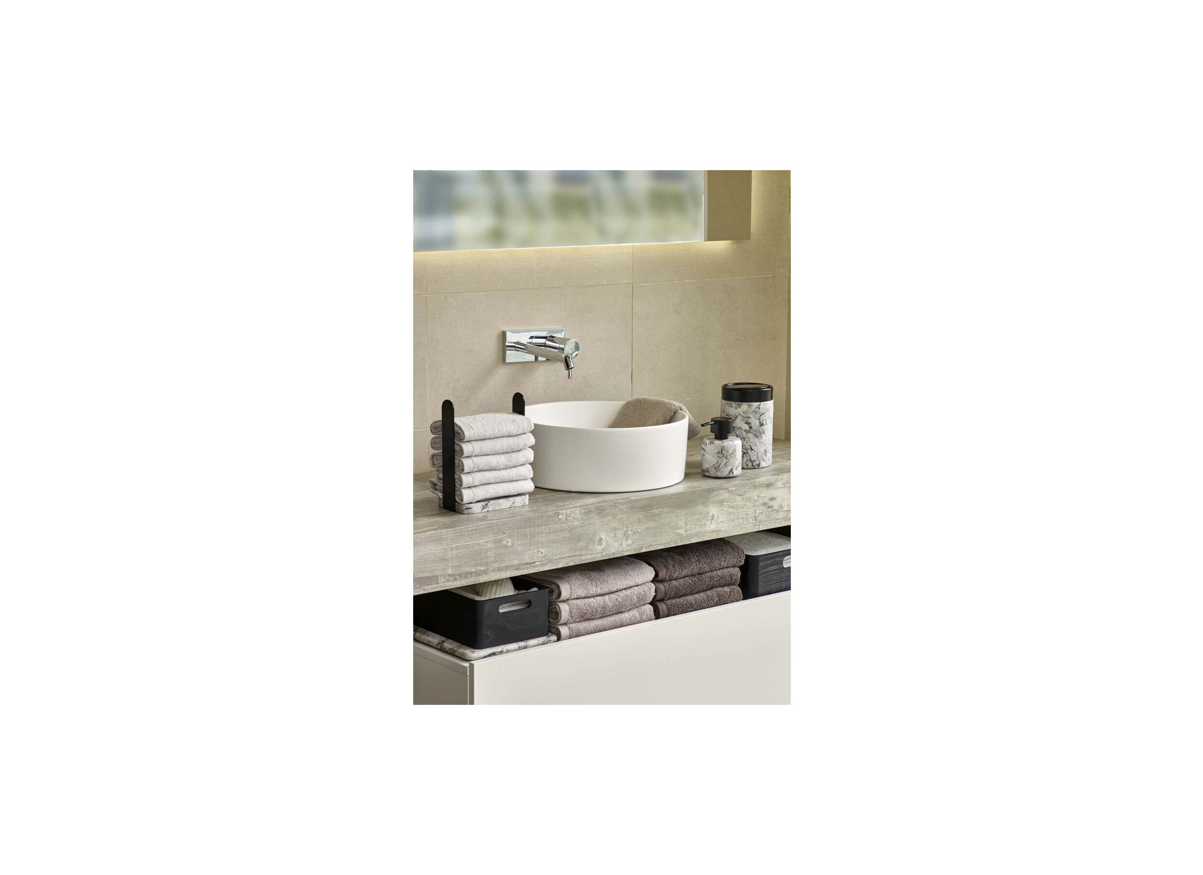 Foto ambiance - Boite de rangement Cole 30x30x11cm