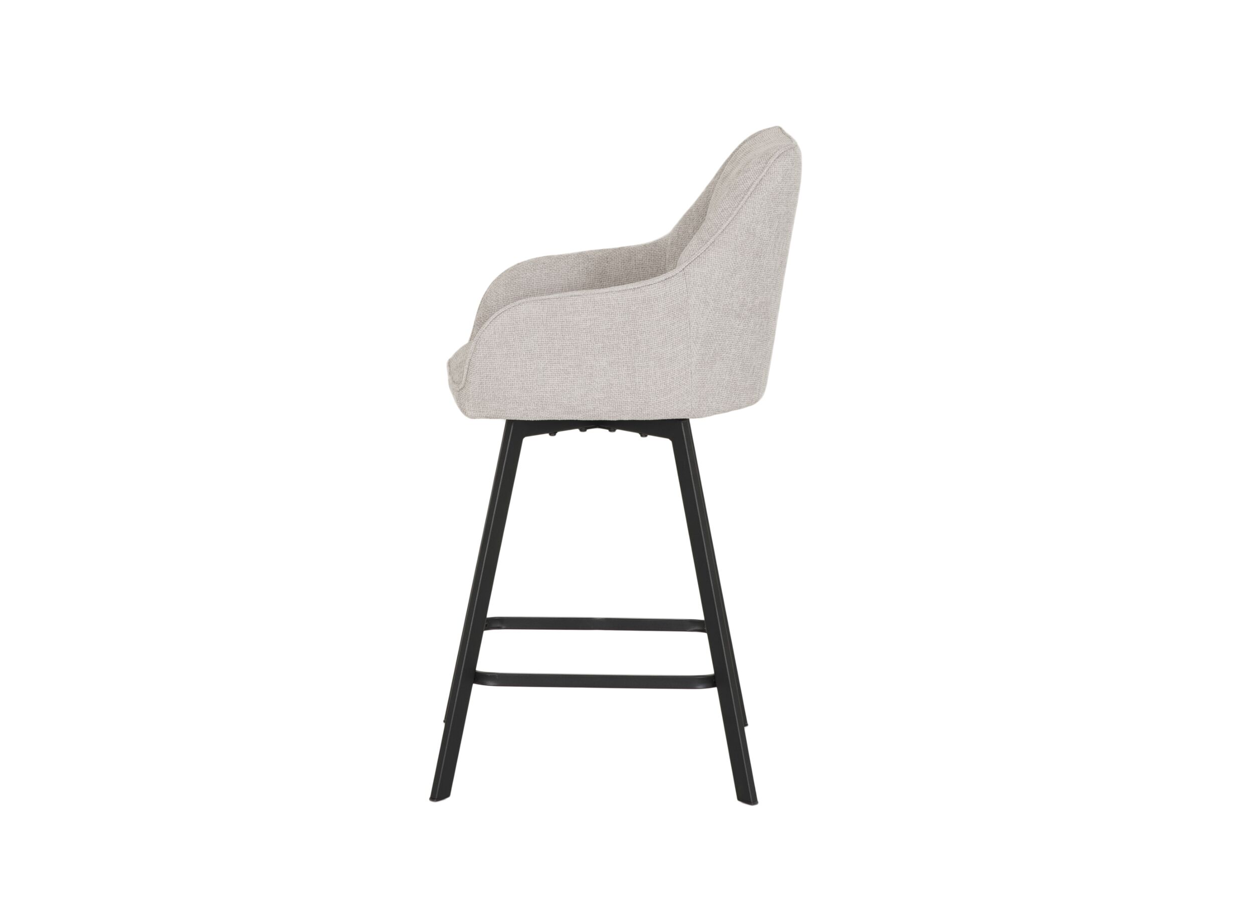 Aperçu - Chaise de bar Kanun ZH65cm - tissu - greige