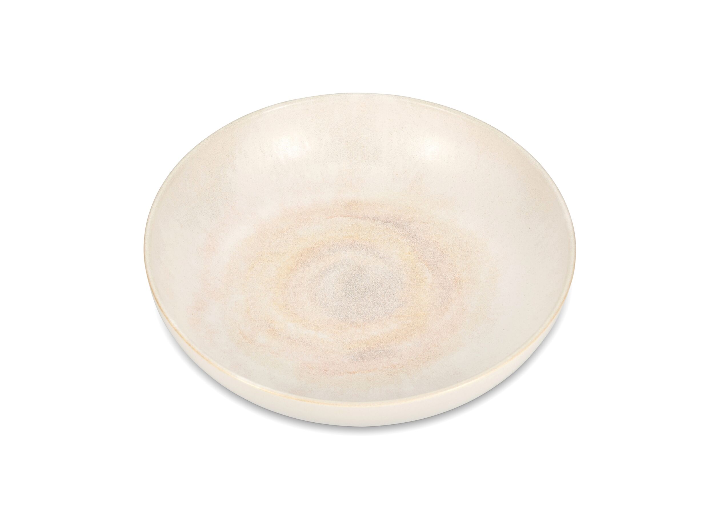 Overzichtsfoto - Schaal Aquarel Sunrise Ø31,5cm - stoneware - beige