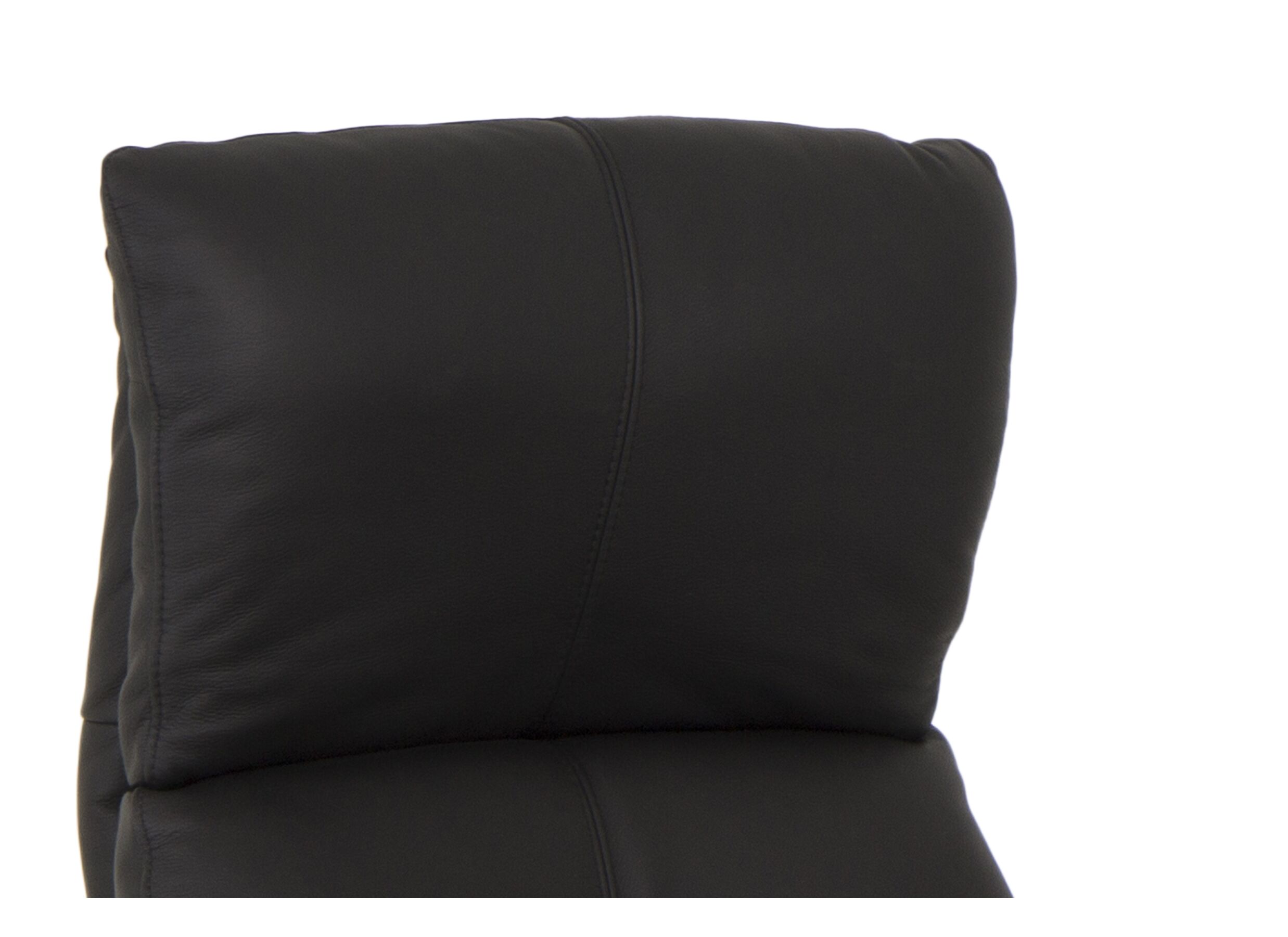 Detail - Fauteuil relax Yup électrique - cuir - noir