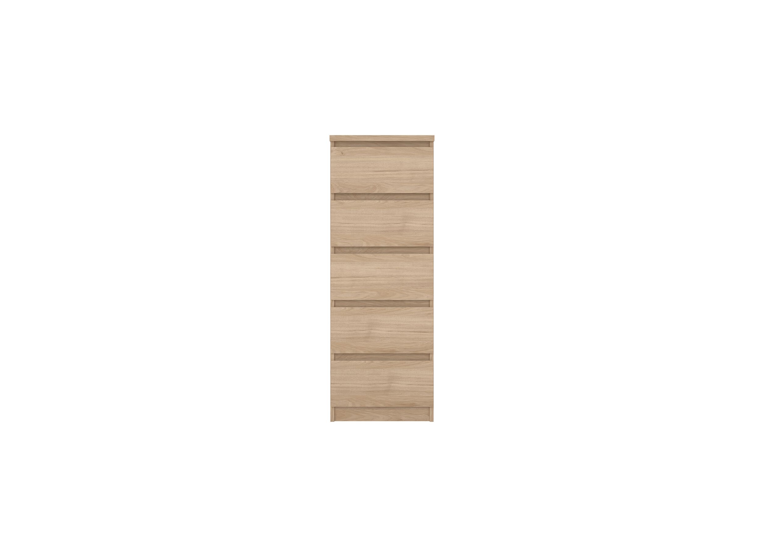 Commode Naia 41x50x111cm - mélamine - jackson hickory