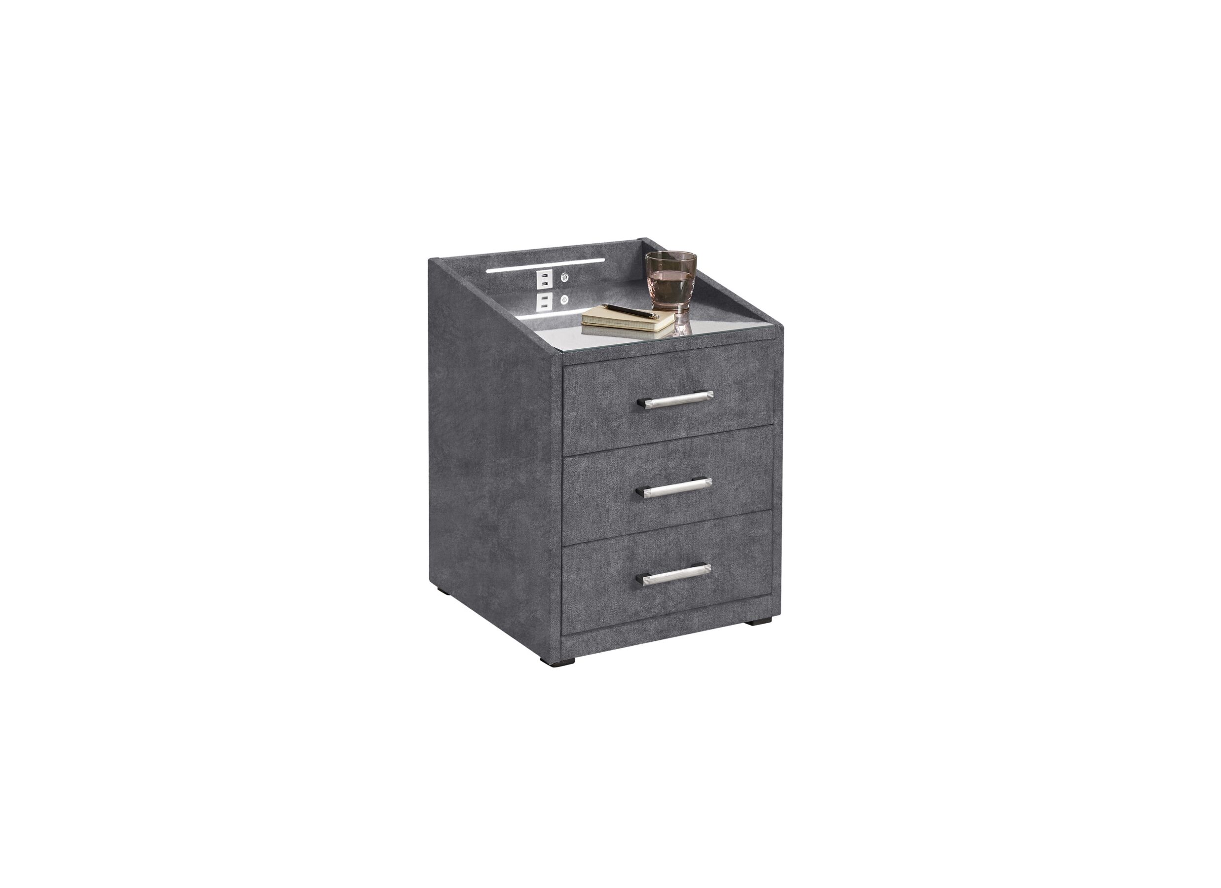 Foto ambiance - Table de chevet Moon 48x47x62cm