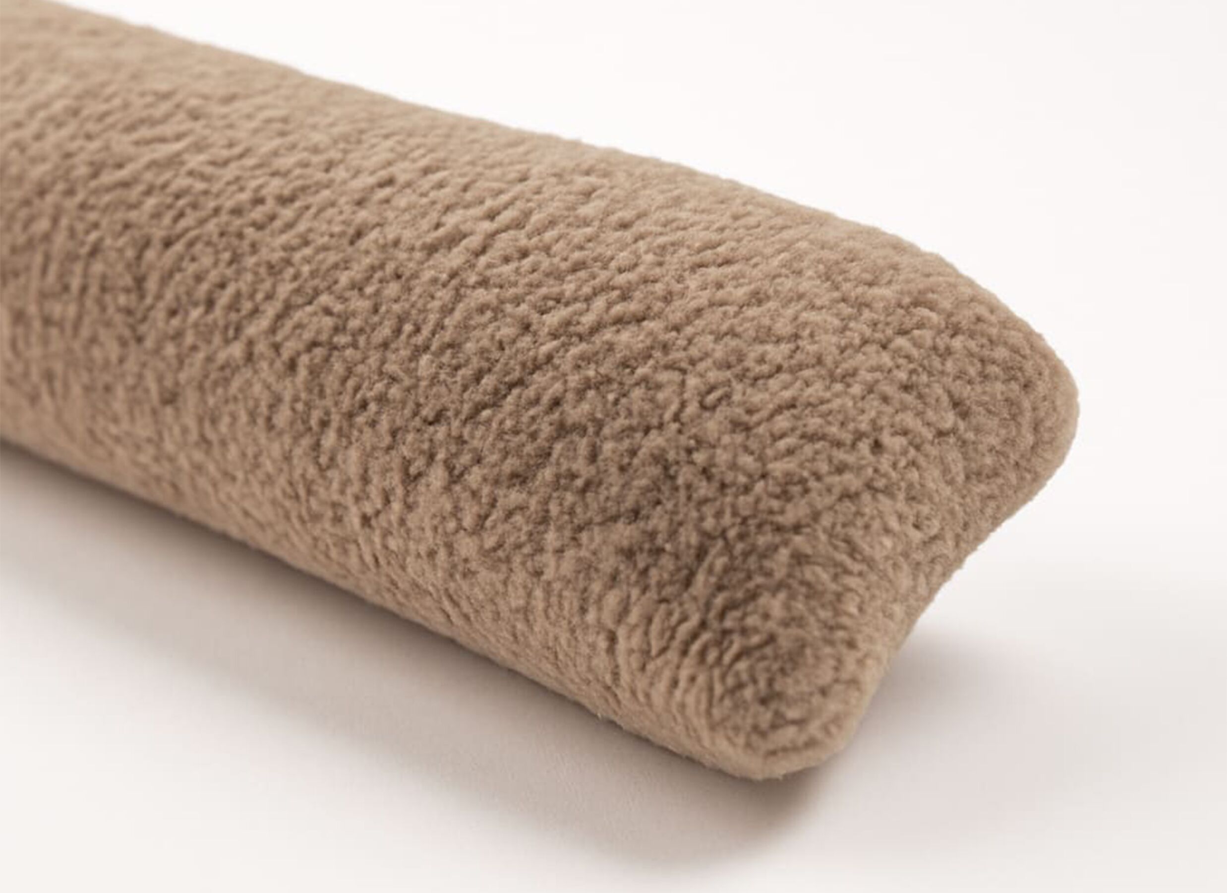 Detail - Boudin de porte Teddy 90cm - polyester - beige