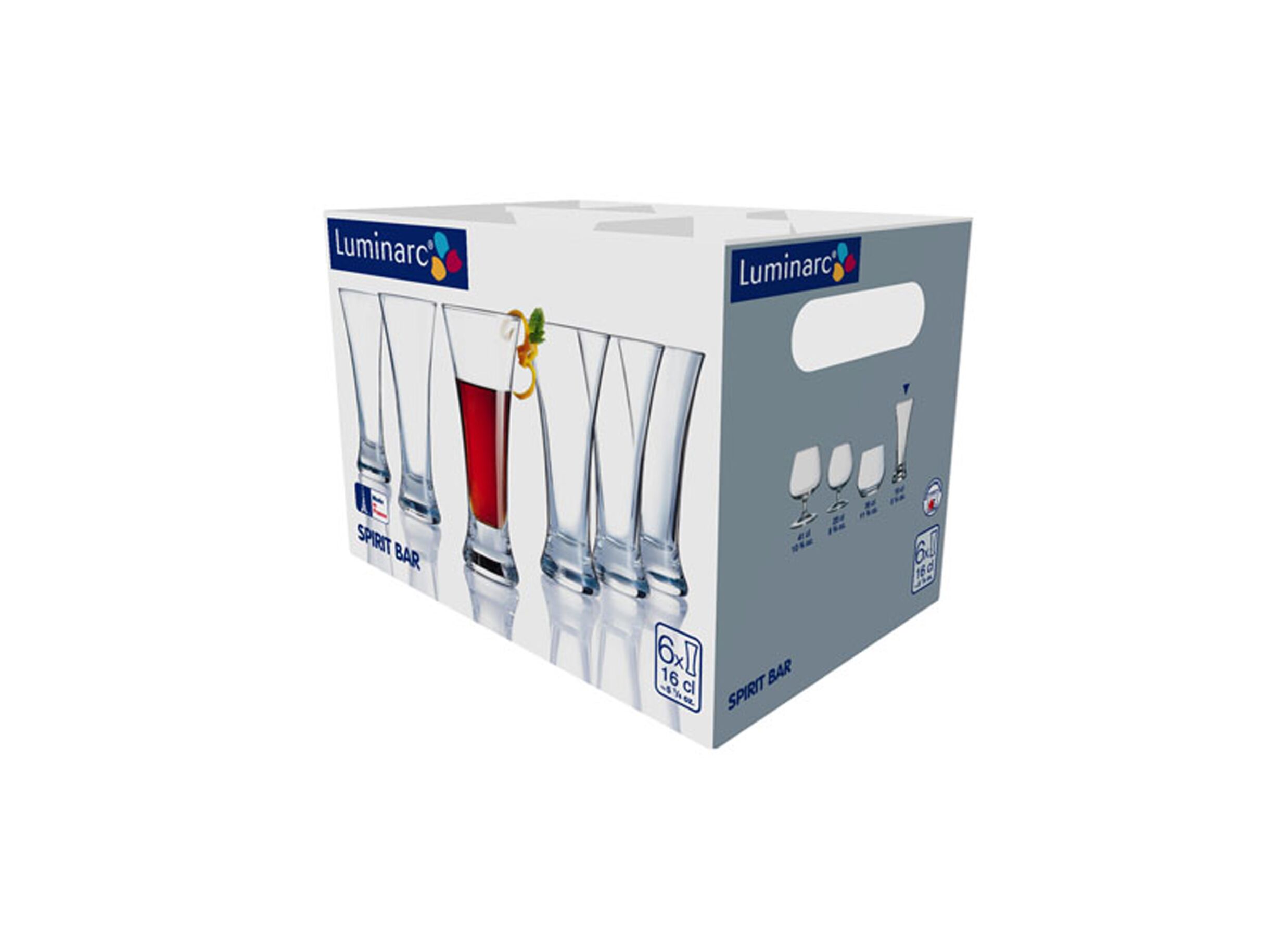 Aperçu - Verre long drink Spirit Bar 16cl - verre - transparant