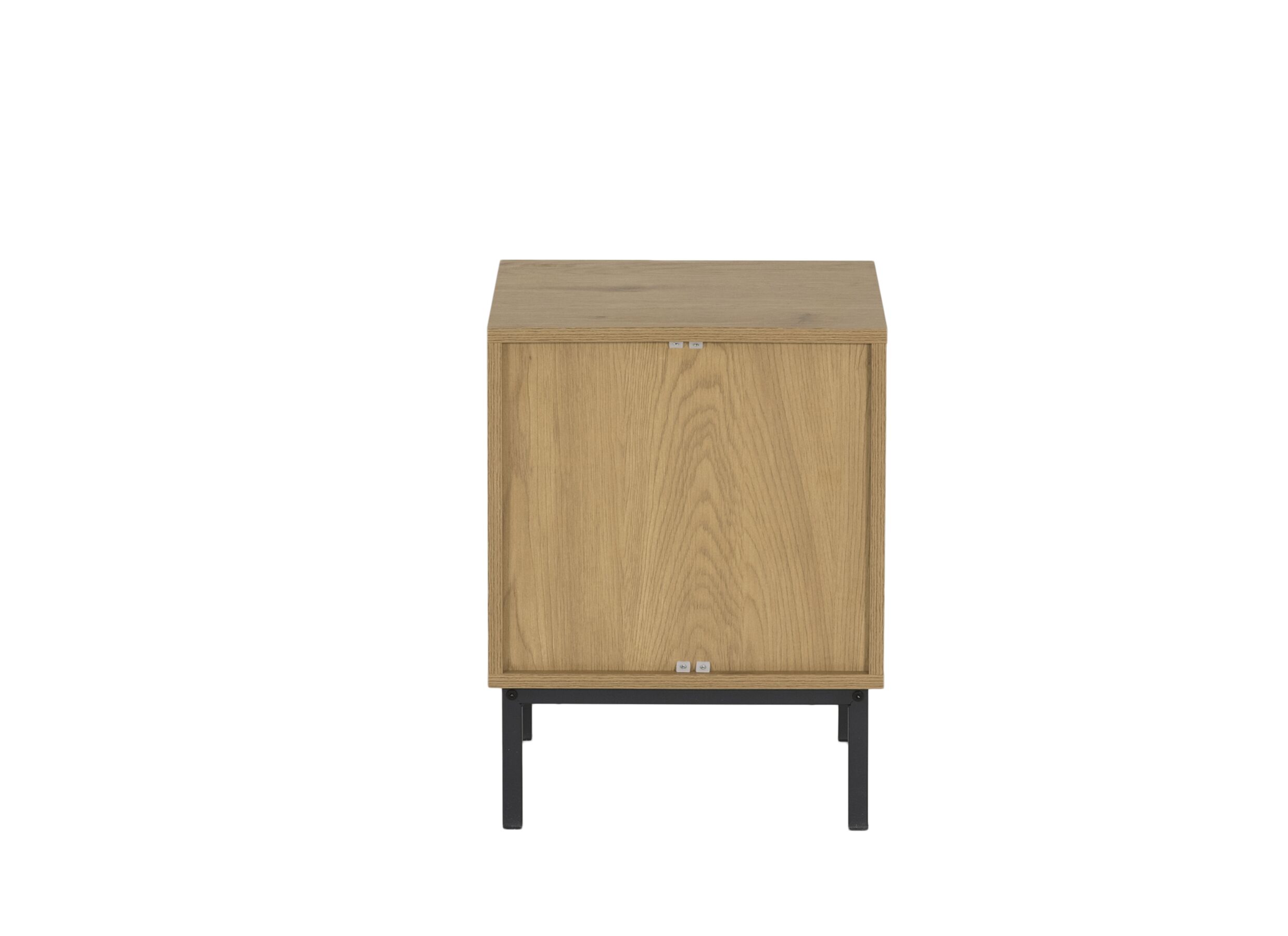 Aperçu - Table de chevet Nevado 40x40x52cm - MDF mélamine - chêne sauvage
