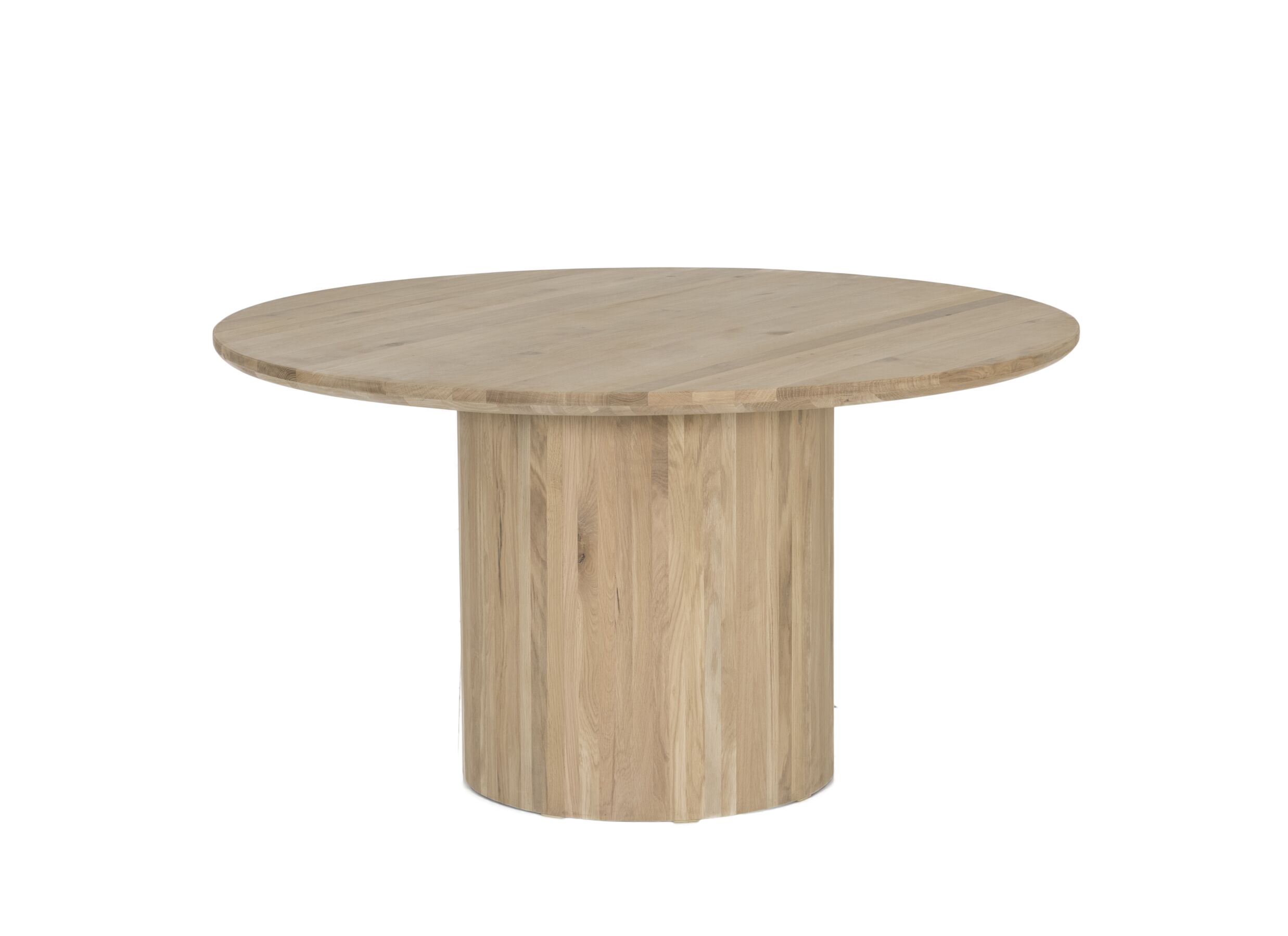 Ronde tafel Pearl Ø140cm - eik massief - naturel