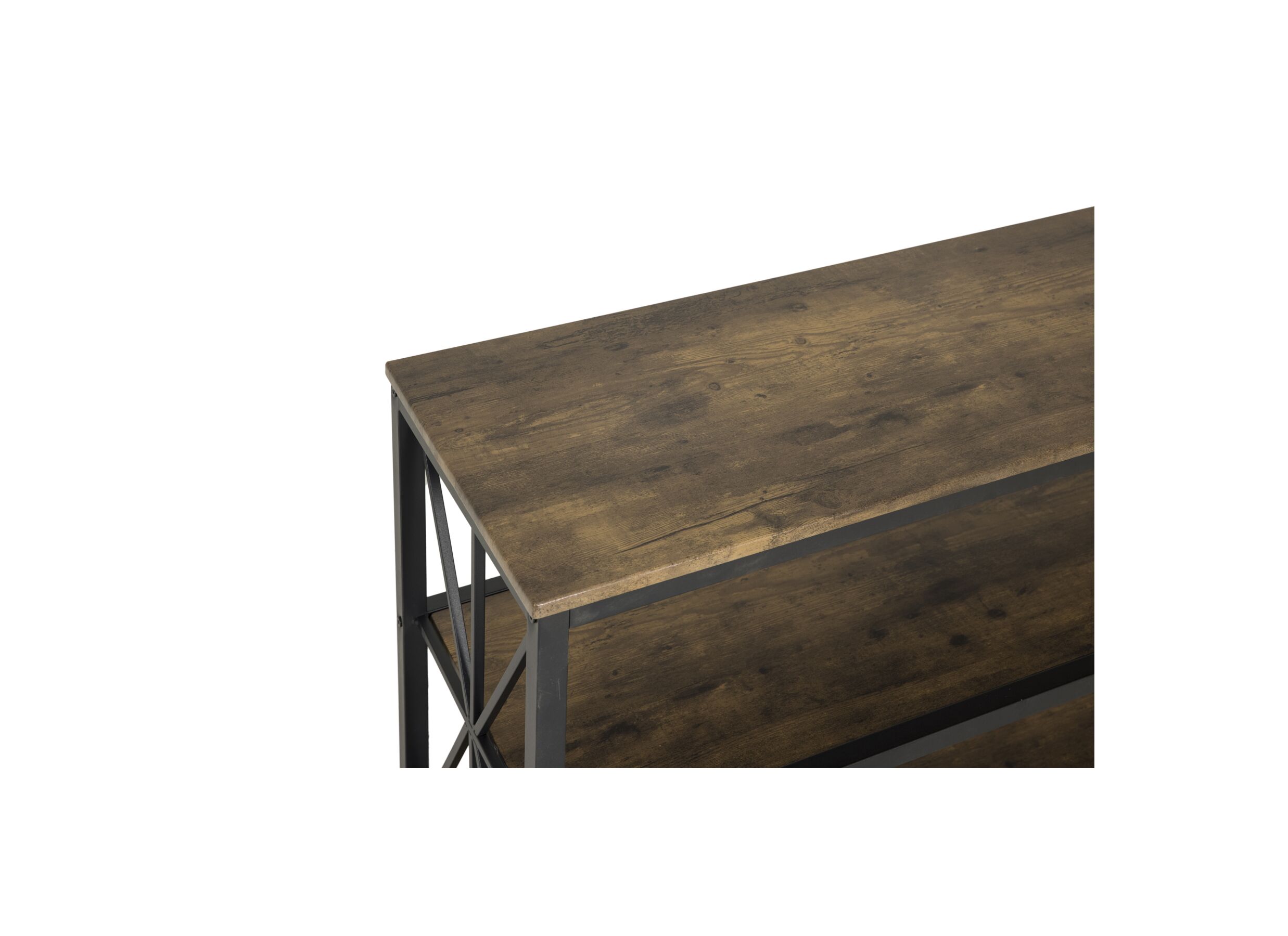 Detailfoto - Tv-meubel Jackson 152cm - MDF - walnoot