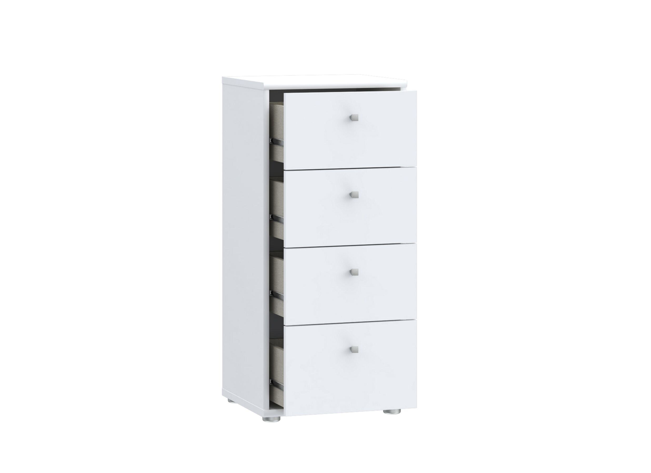 Disposition - Commode Topic 38x35x86cm - décor - blanc