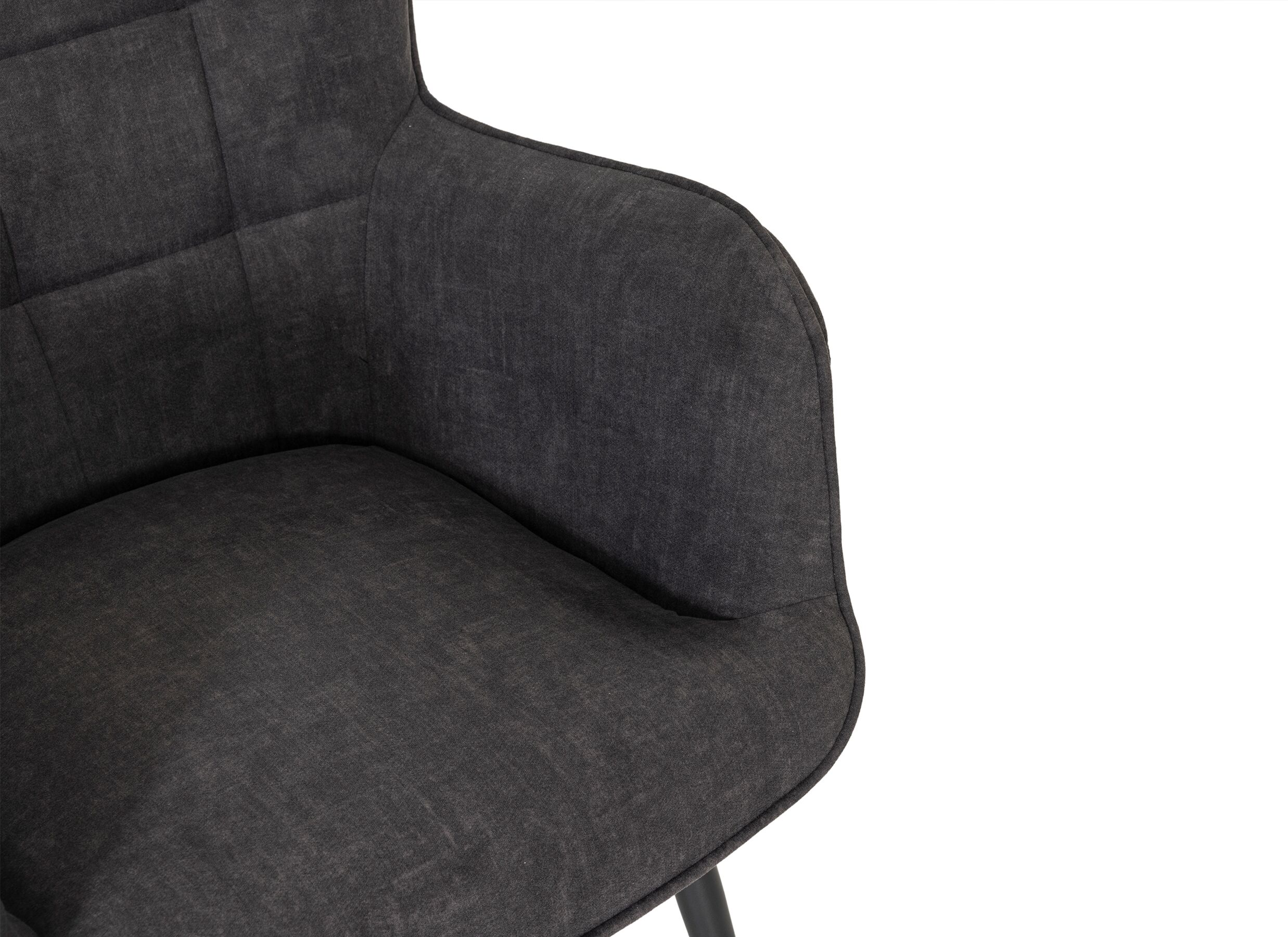 Detail - Fauteuil Ranch 68x80x98cm - polyester - gris