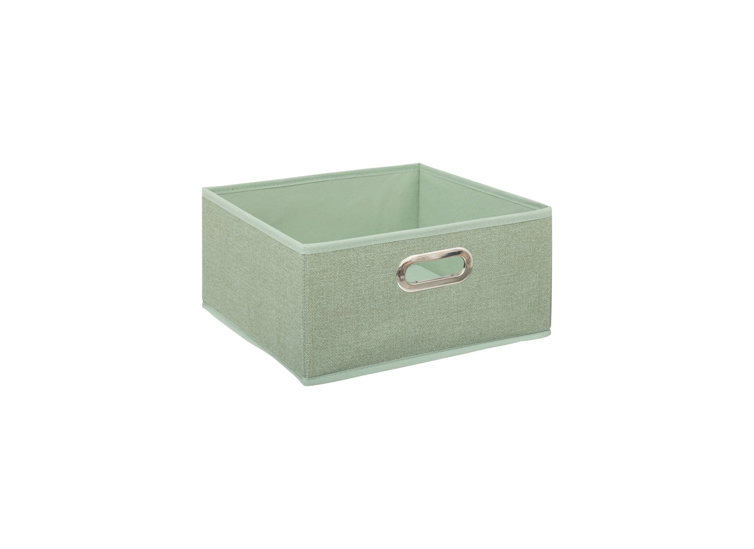 Plus Important - Boite de rangement 31x15cm - tissu - vert sauge