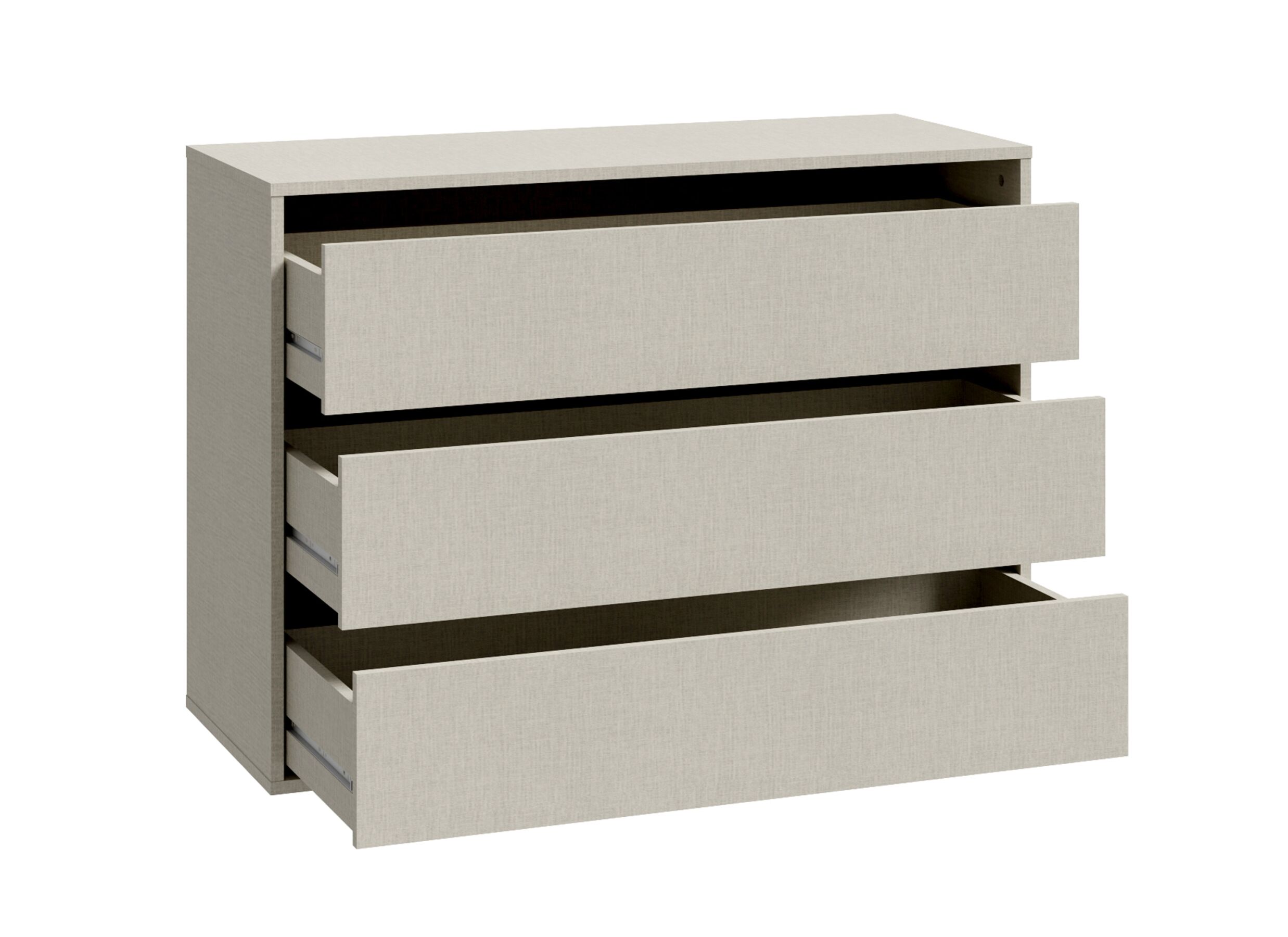 Overzichtsfoto - Ladekast Forte 98,7x40x71cm - decor - grijs