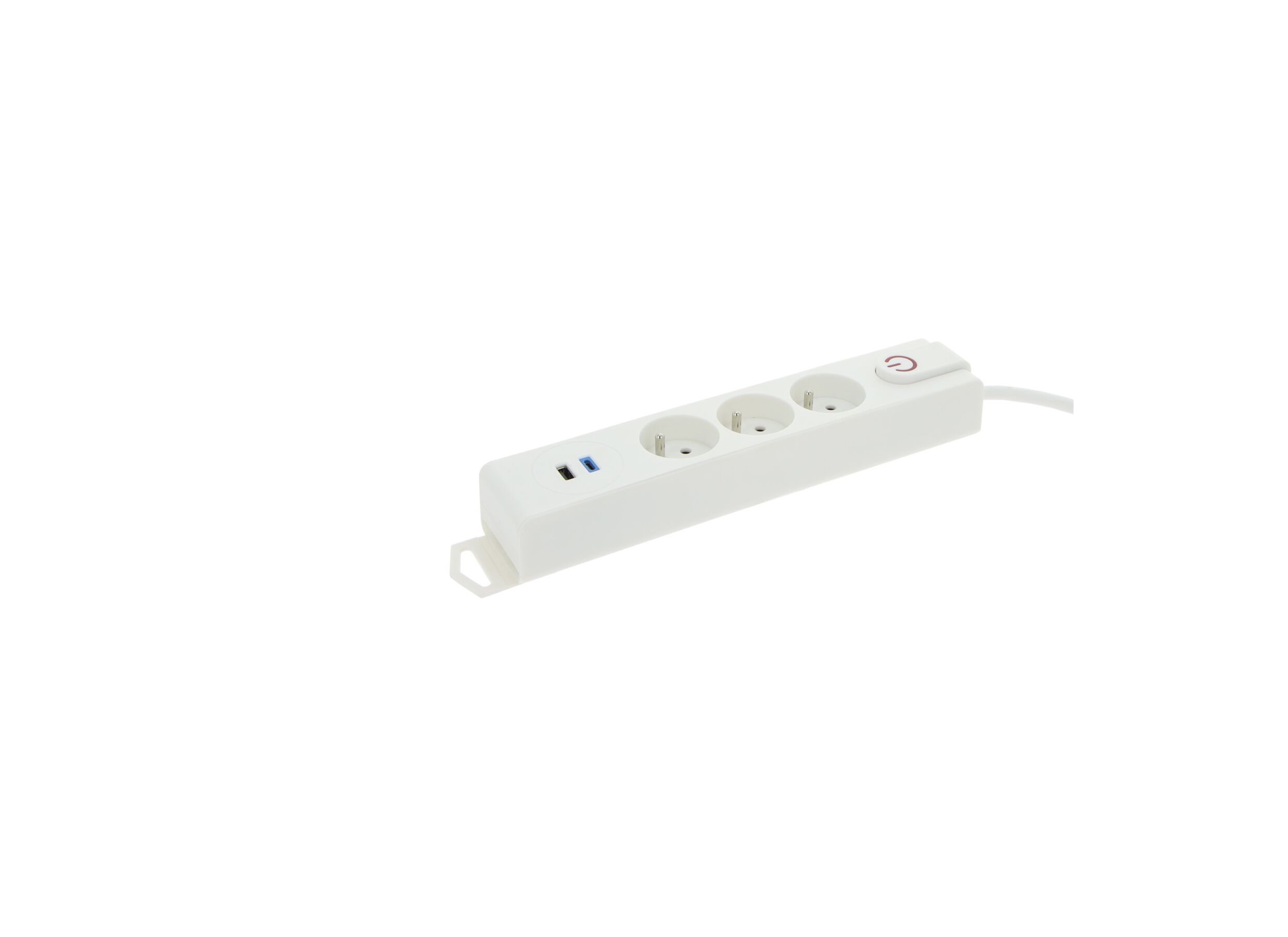 Plus Important - Multiprise usb et interrupteur 3 prises