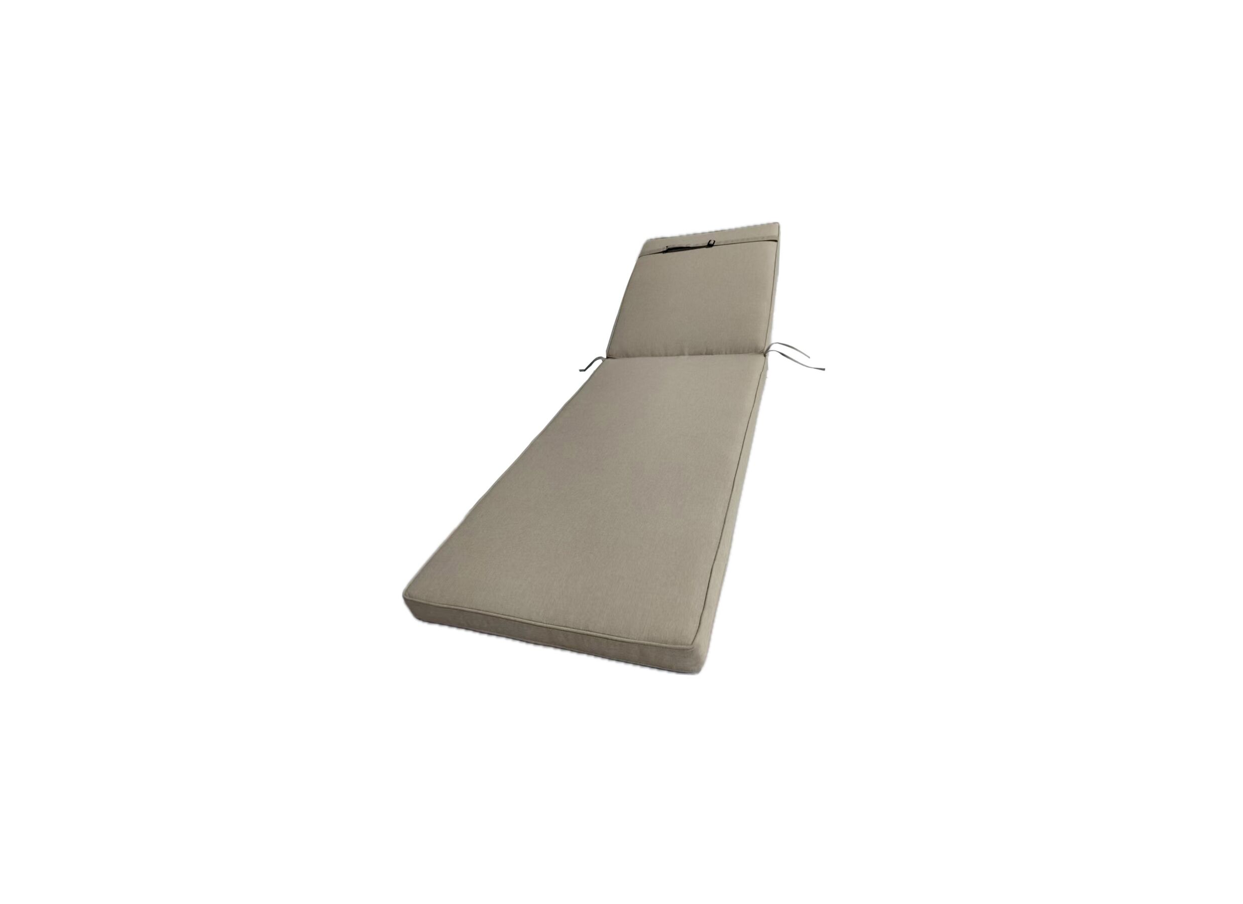Aperçu - Coussin chaise longue Summertime 190x62cm - fibre polyester - beige