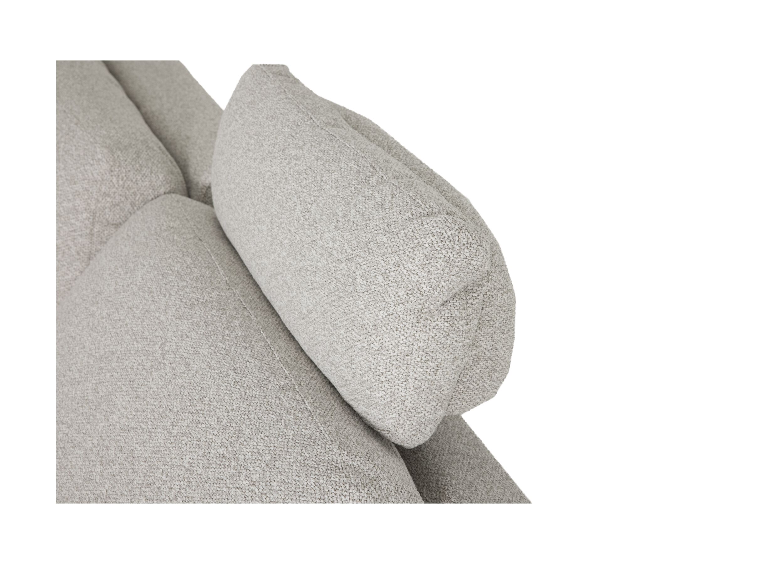 Detailfoto - Zetel Sneak 2,5+2-zit - leder - elephant