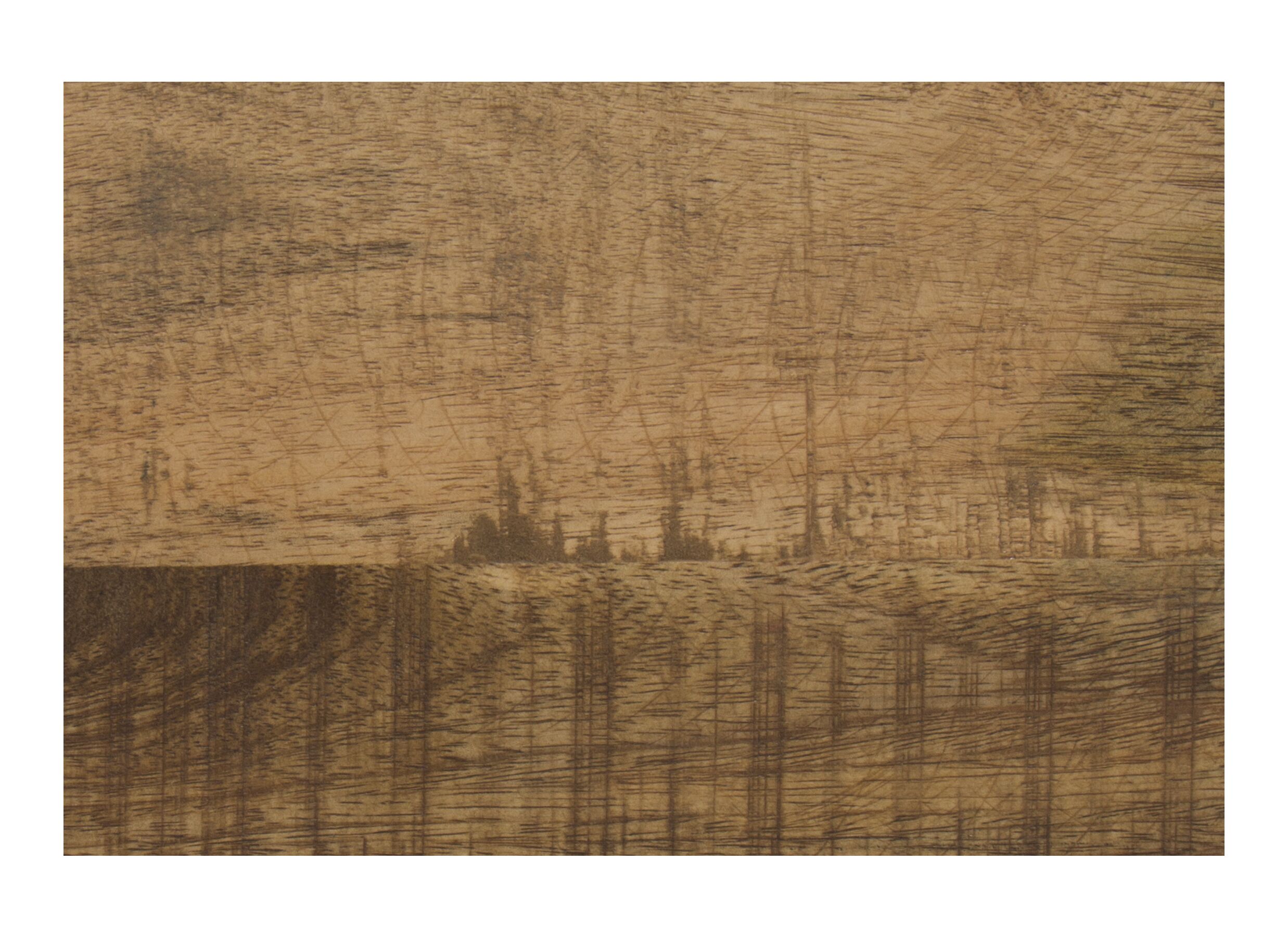 Wandrek Amador 80x20x80cm zwart bruin