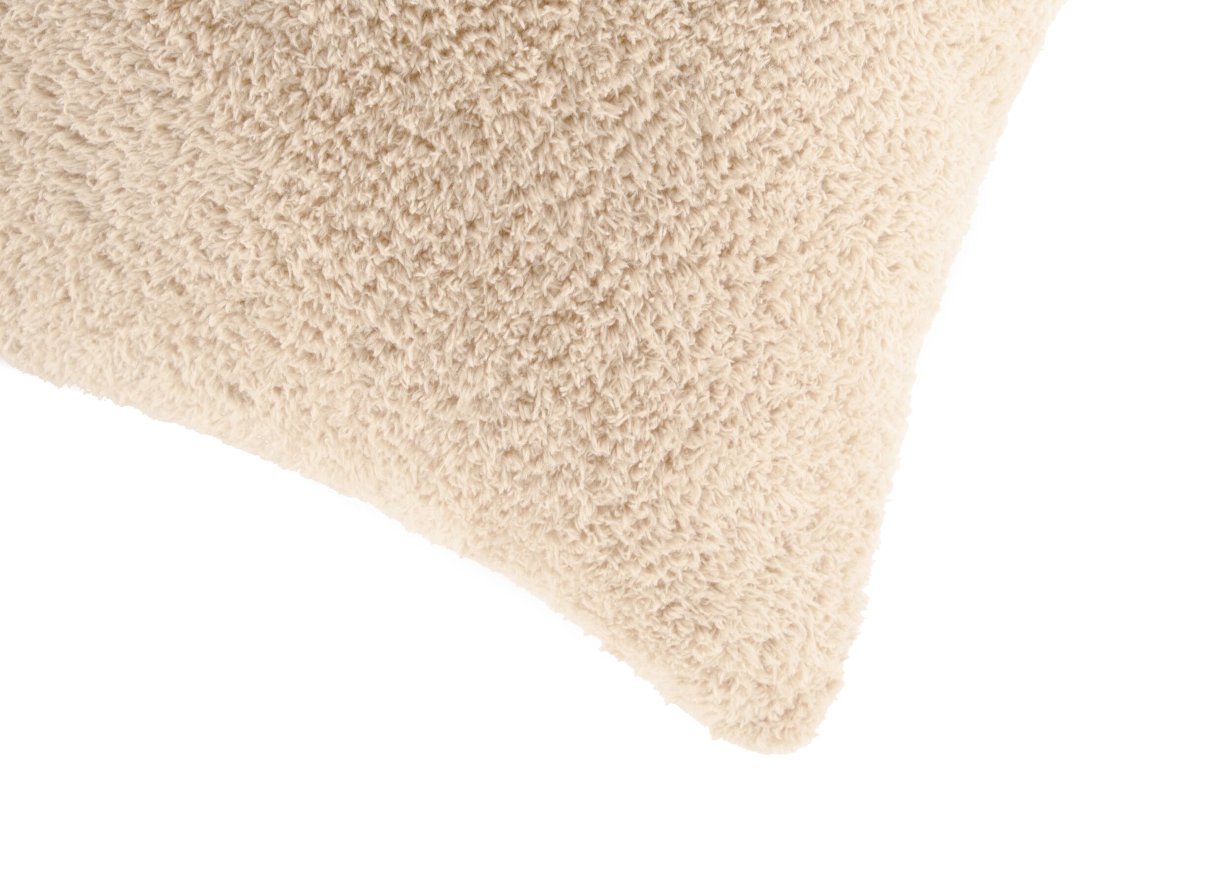 Detailfoto - Kussen Cocoon 45x45cm - polyester - beige