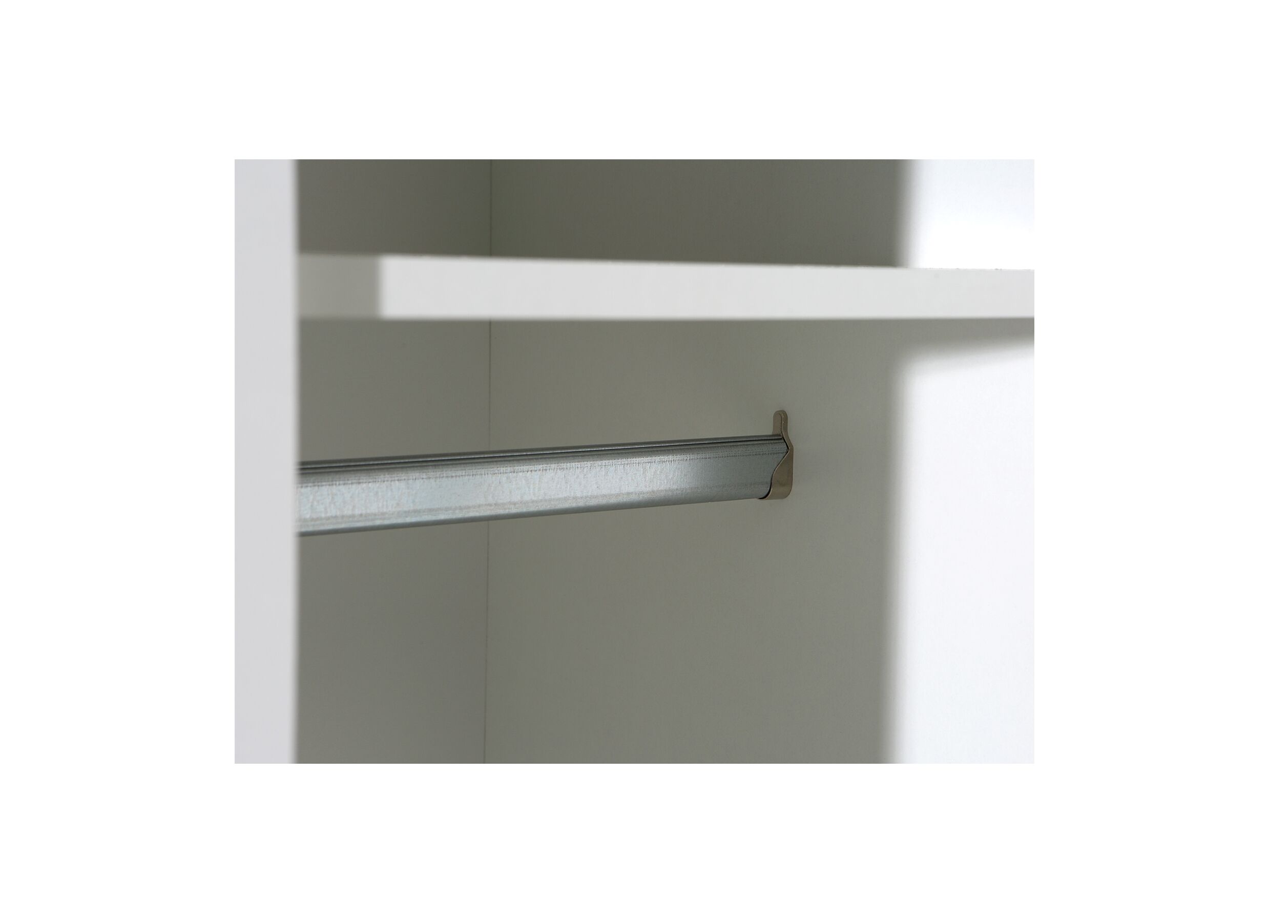 Garde-robe Mokkaro 145cm - décor - blanc