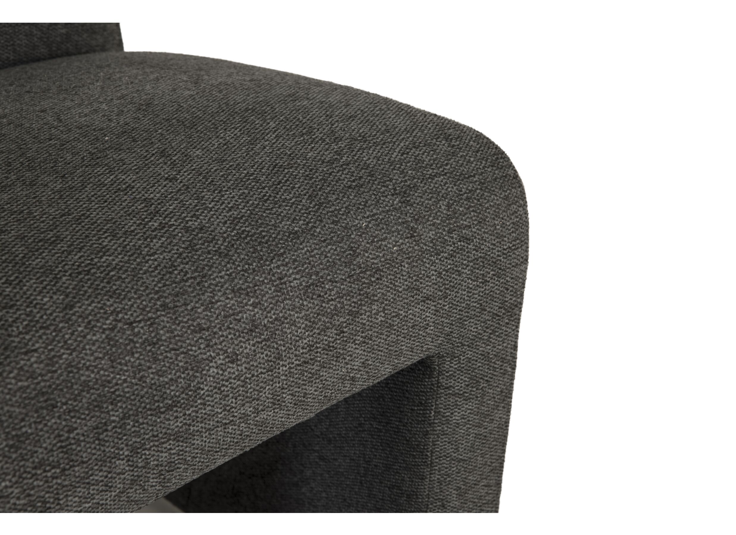 Detail - Chaise Larissa 50x70x100cm - tissu - anthracite