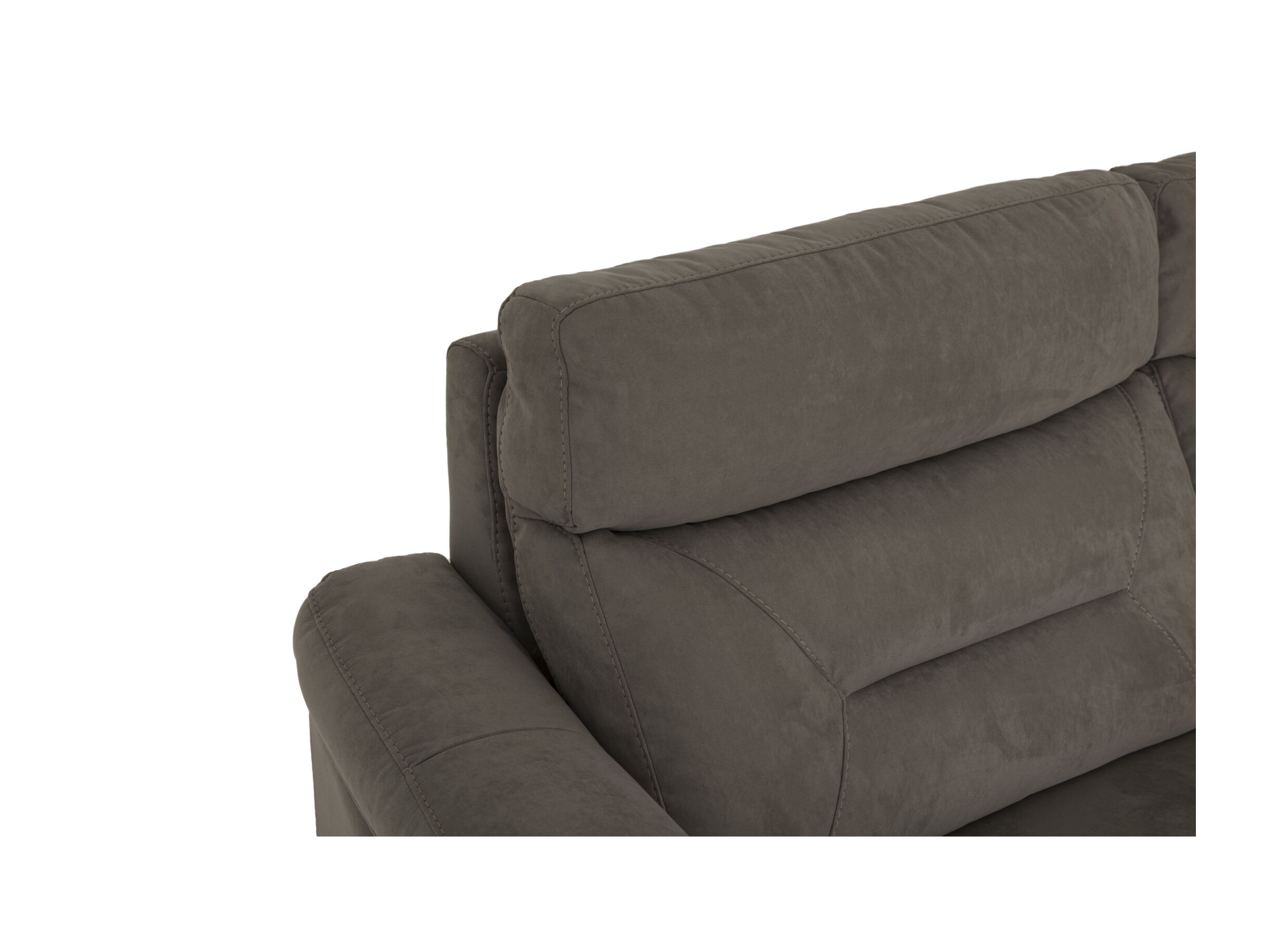 Detailfoto - Zetel Notch 2-zit - stof - donkergrijs