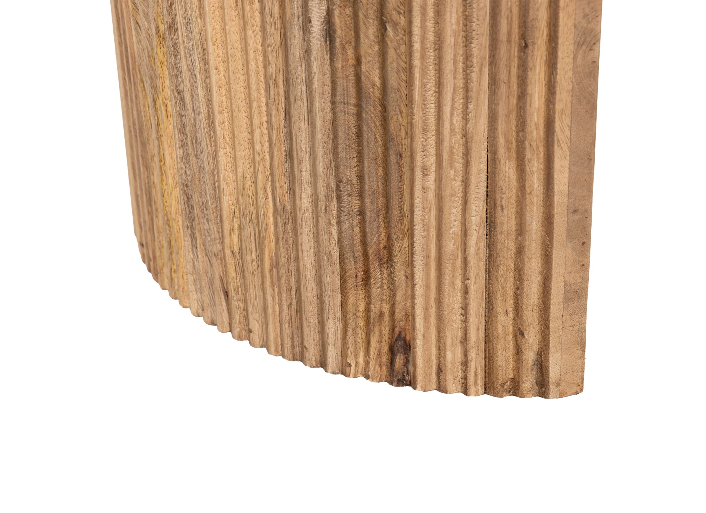 Detail - Table basse Aria 130x70cm - manguier massif - marron