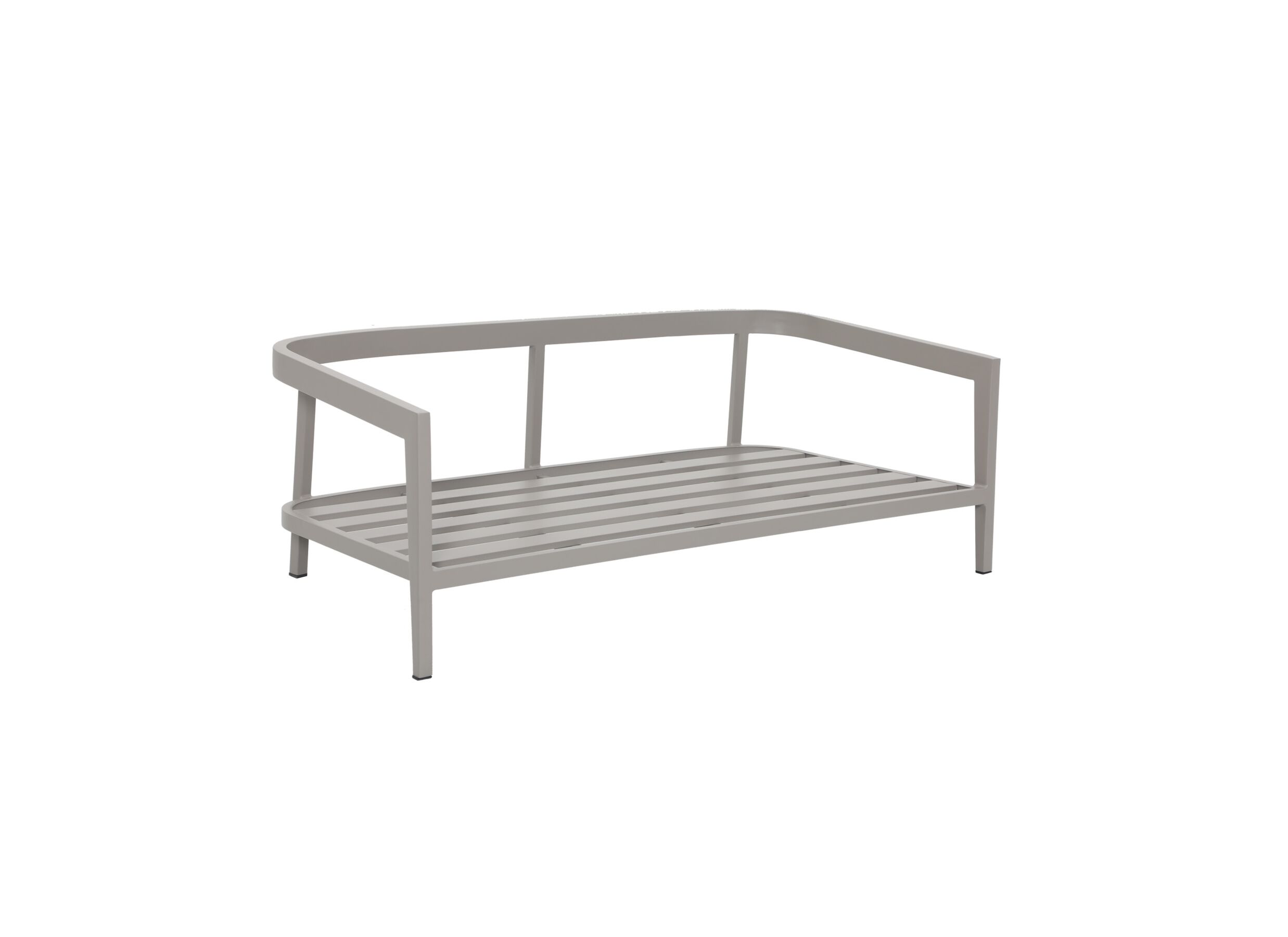 Aperçu - Salon lounge Belafonte aluminium oléfine - gris