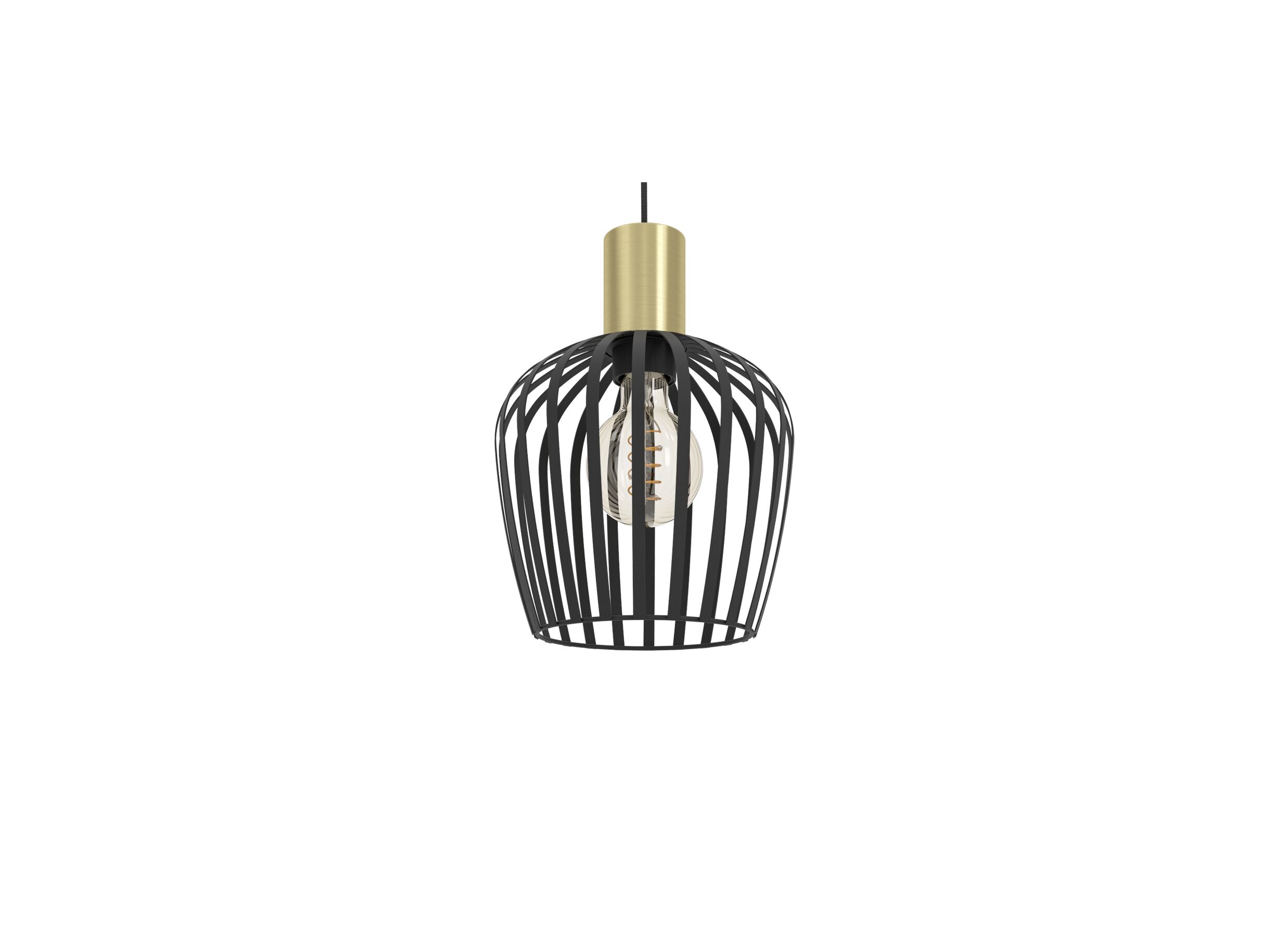 Detail - Suspension Empoli Ø20cm 40W E27 acier noir
