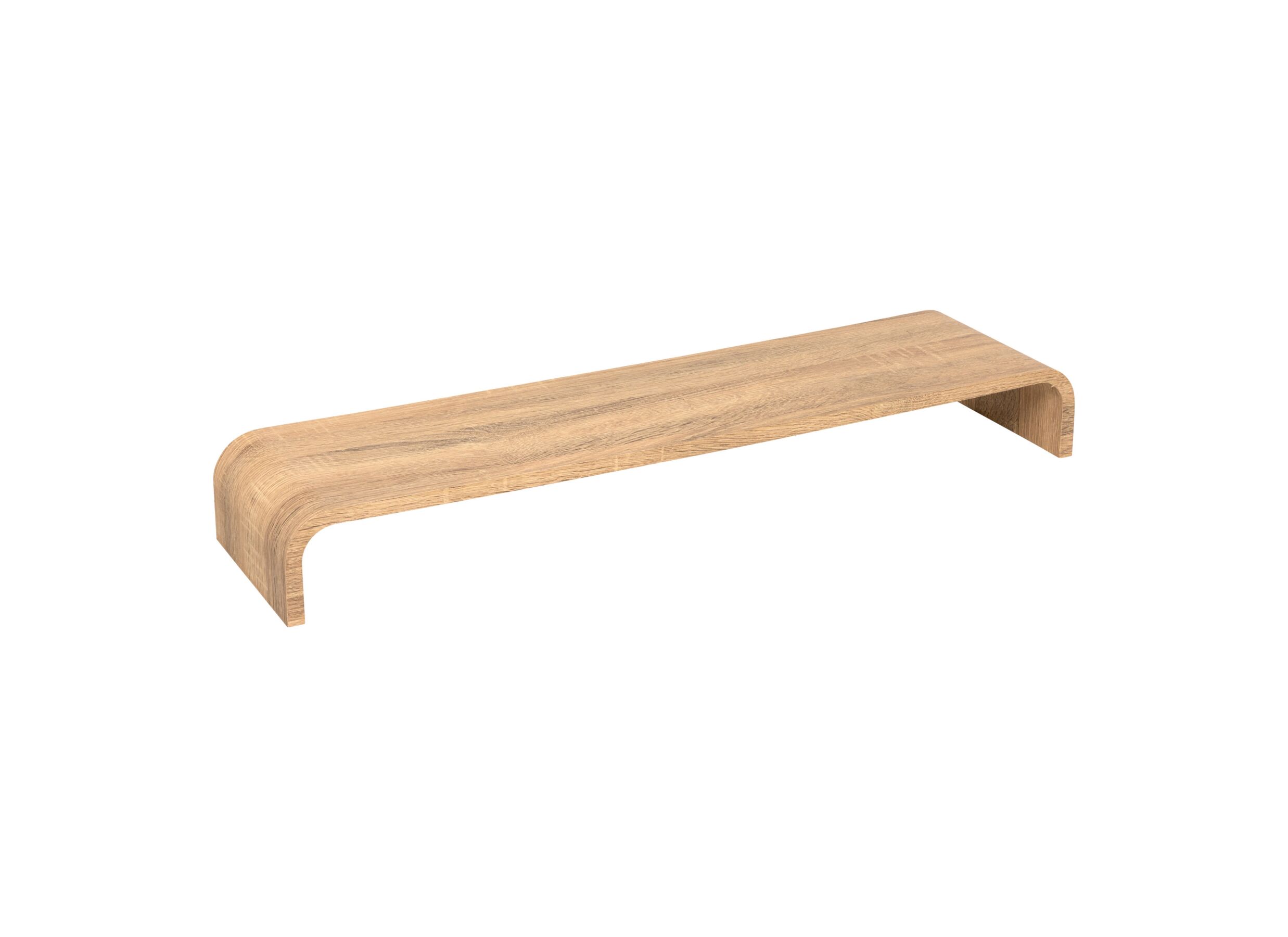 Plus Important - Tablette murale Fixy 80x20xH10cm - MDF - naturel