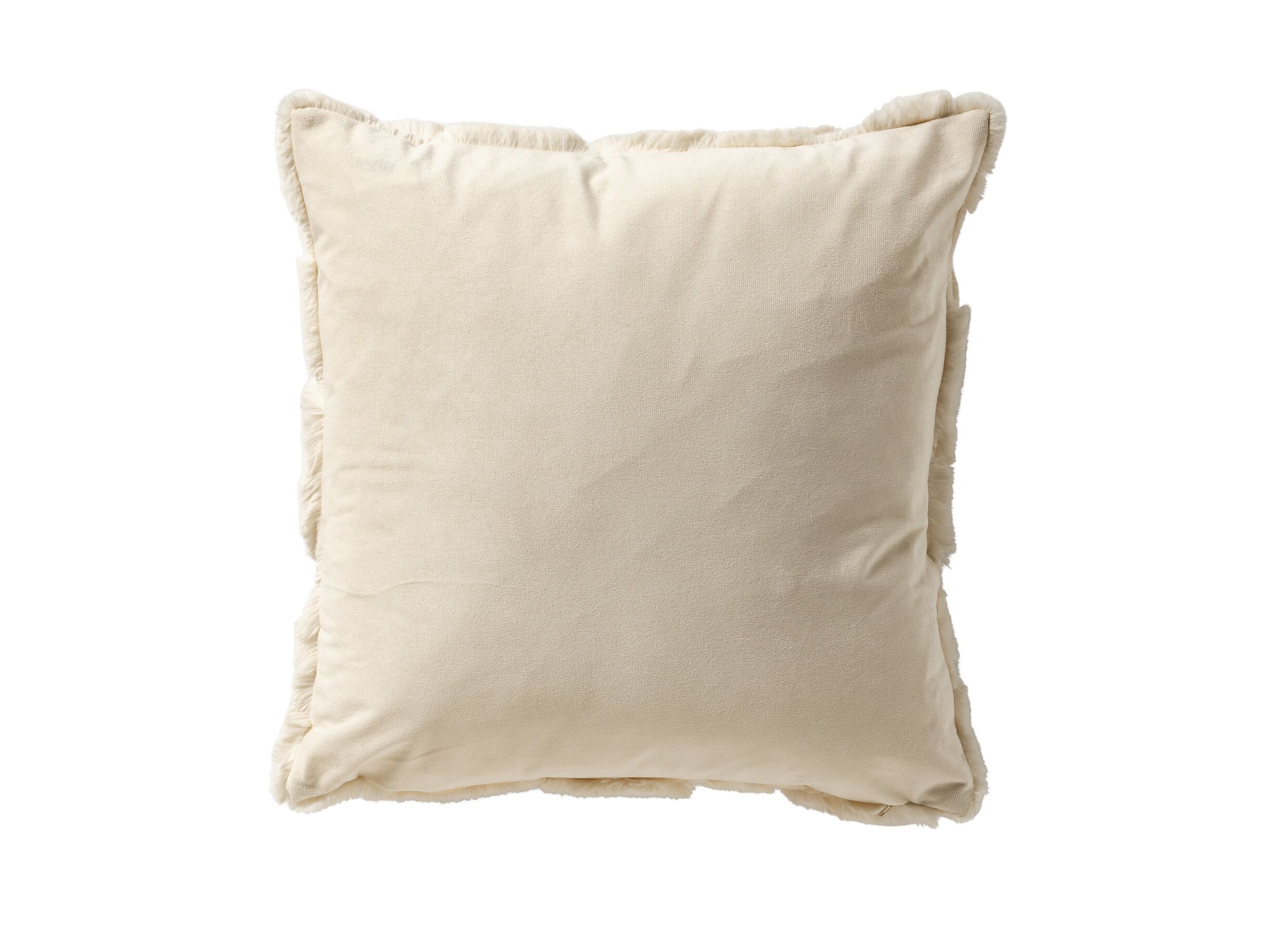 Detail - Coussin Pom 45x45cm - polyester - cannoli cream