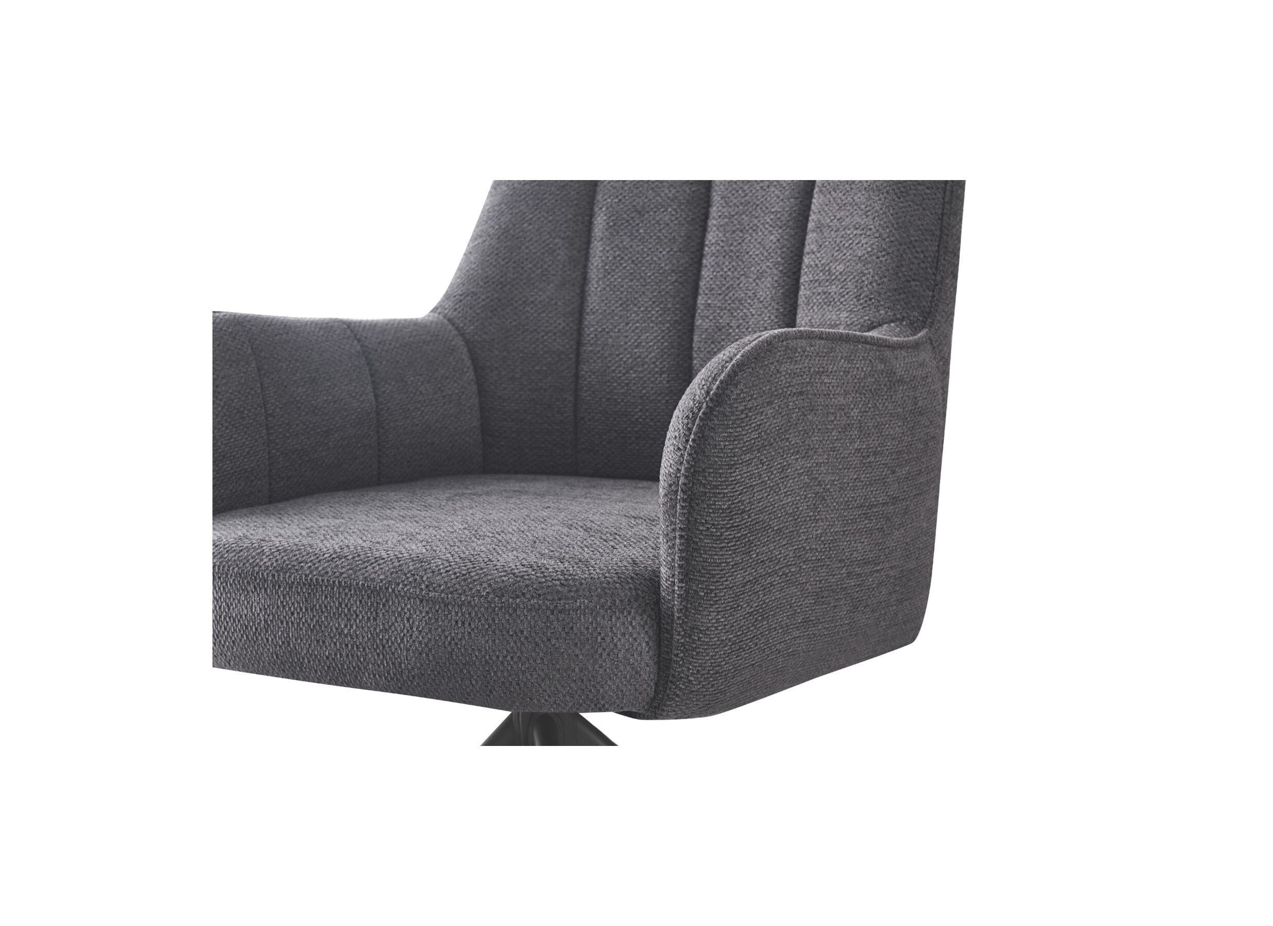 Draaistoel Bonzo 59x58x88cm - stof - antraciet