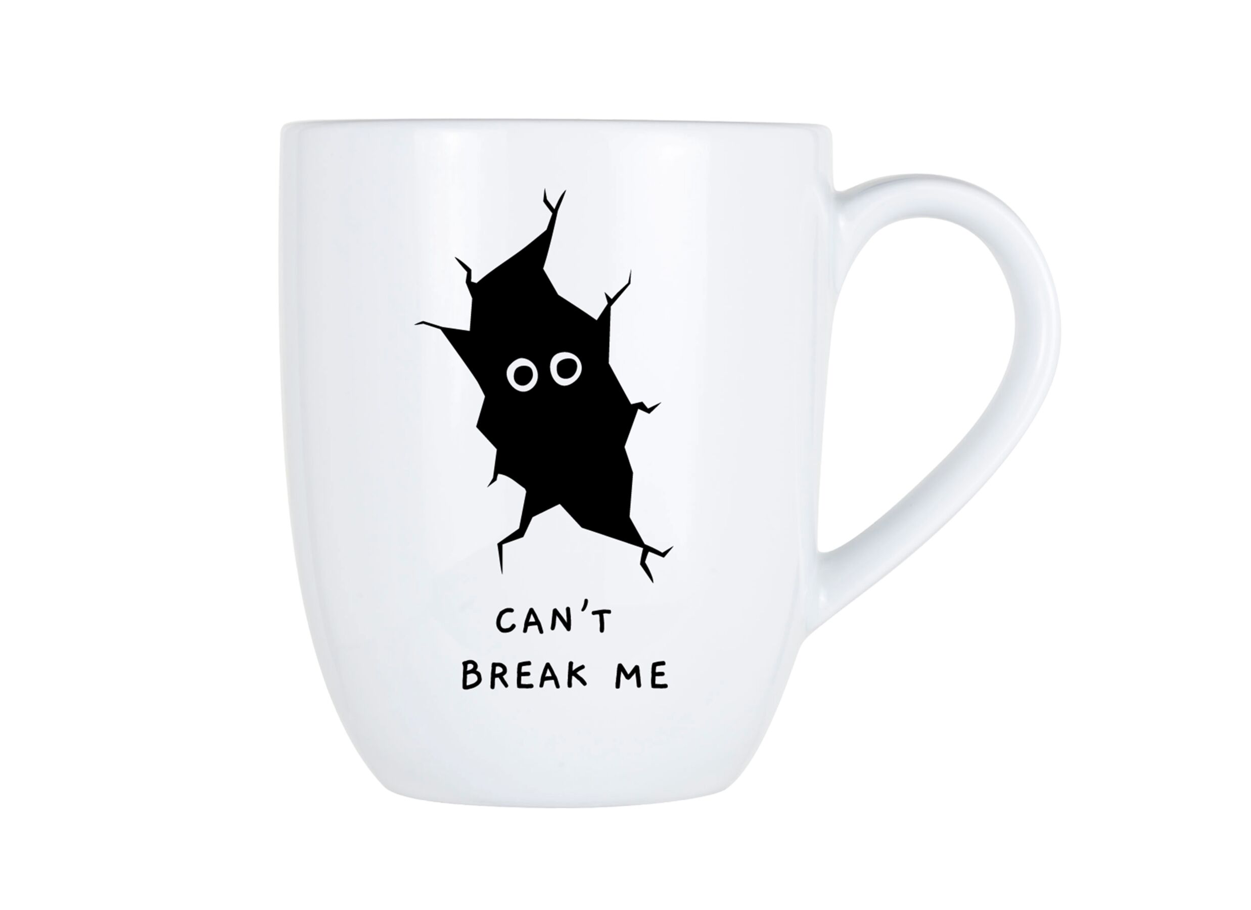 Hoofdfoto - Mok Cosy Can't break me 53cl - porselein - wit