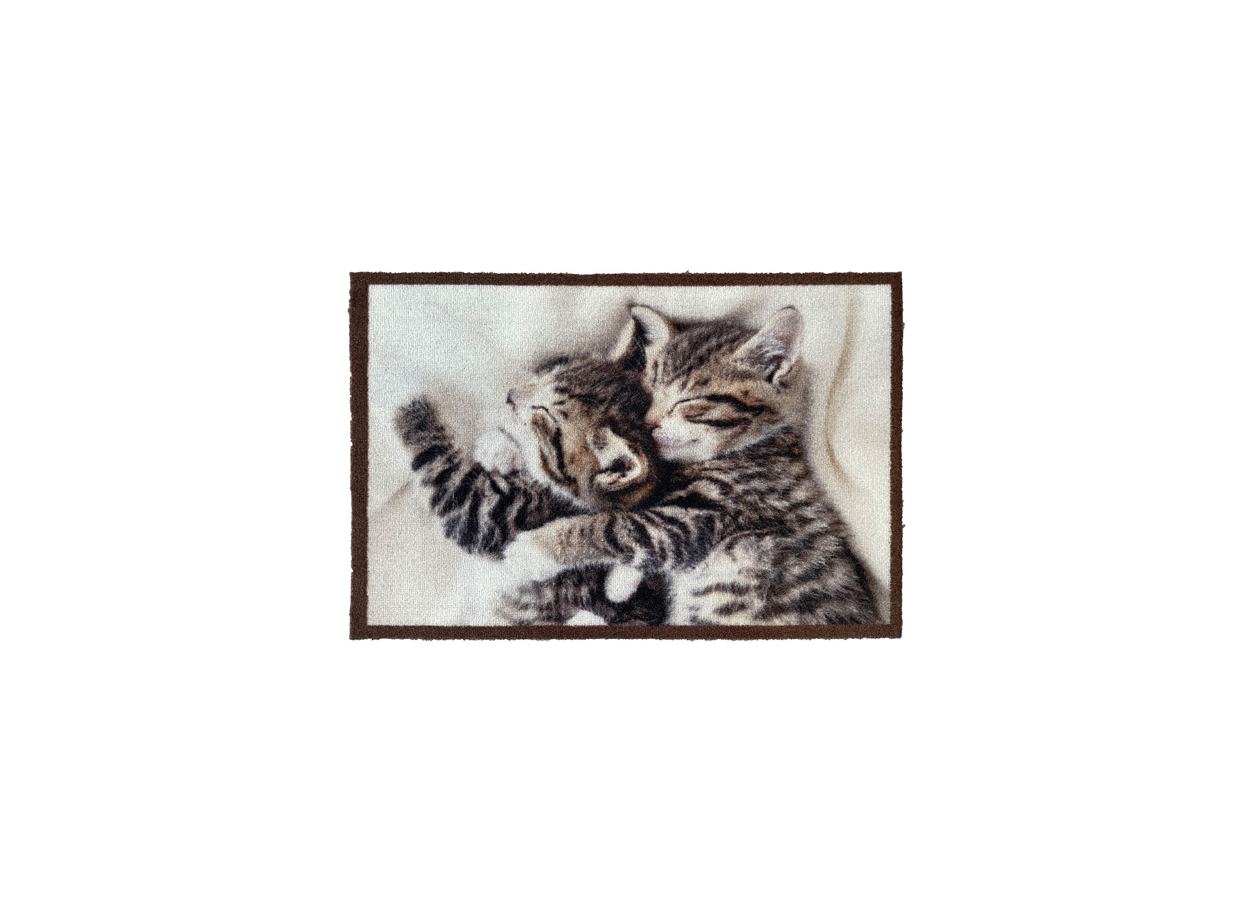 Deurmat Atrium Cuddle Kittens 60x40cm nylon multicolor