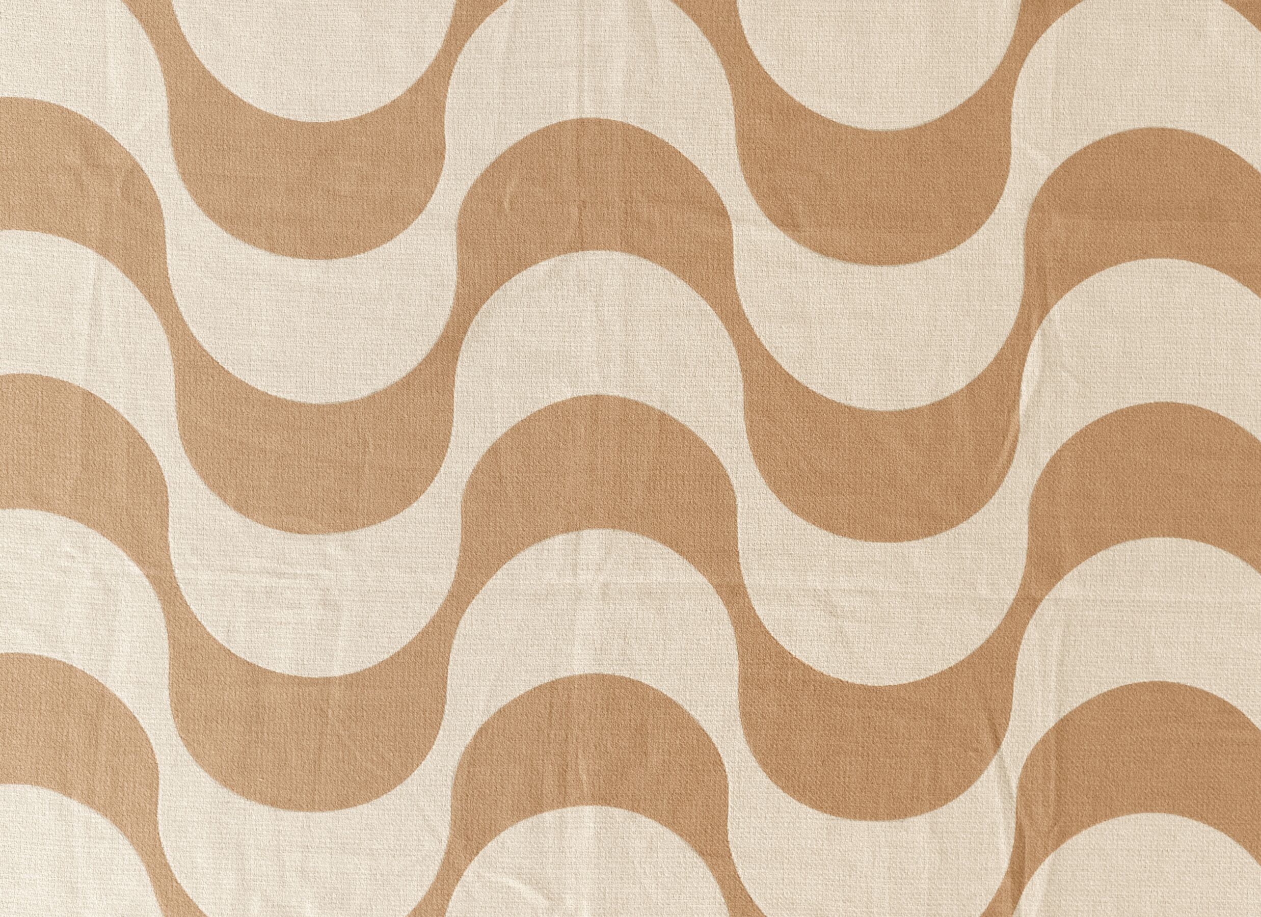 Detailfoto - Plaid Swirl 140x180cm - polyester & viscose - irish cream