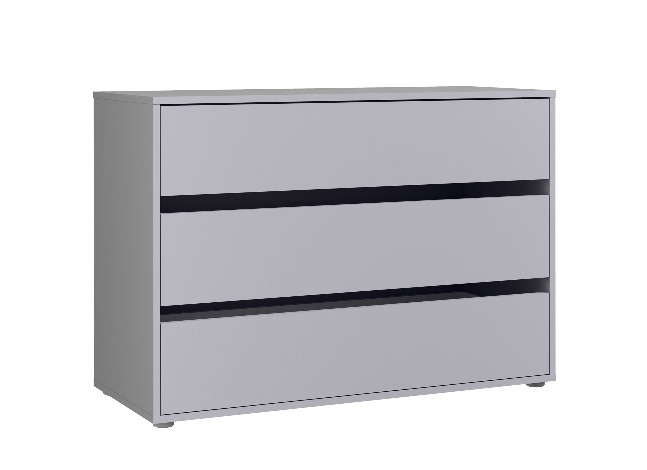 Commode 98 - Commode Forte 98,7x40x71cm - décor - gris