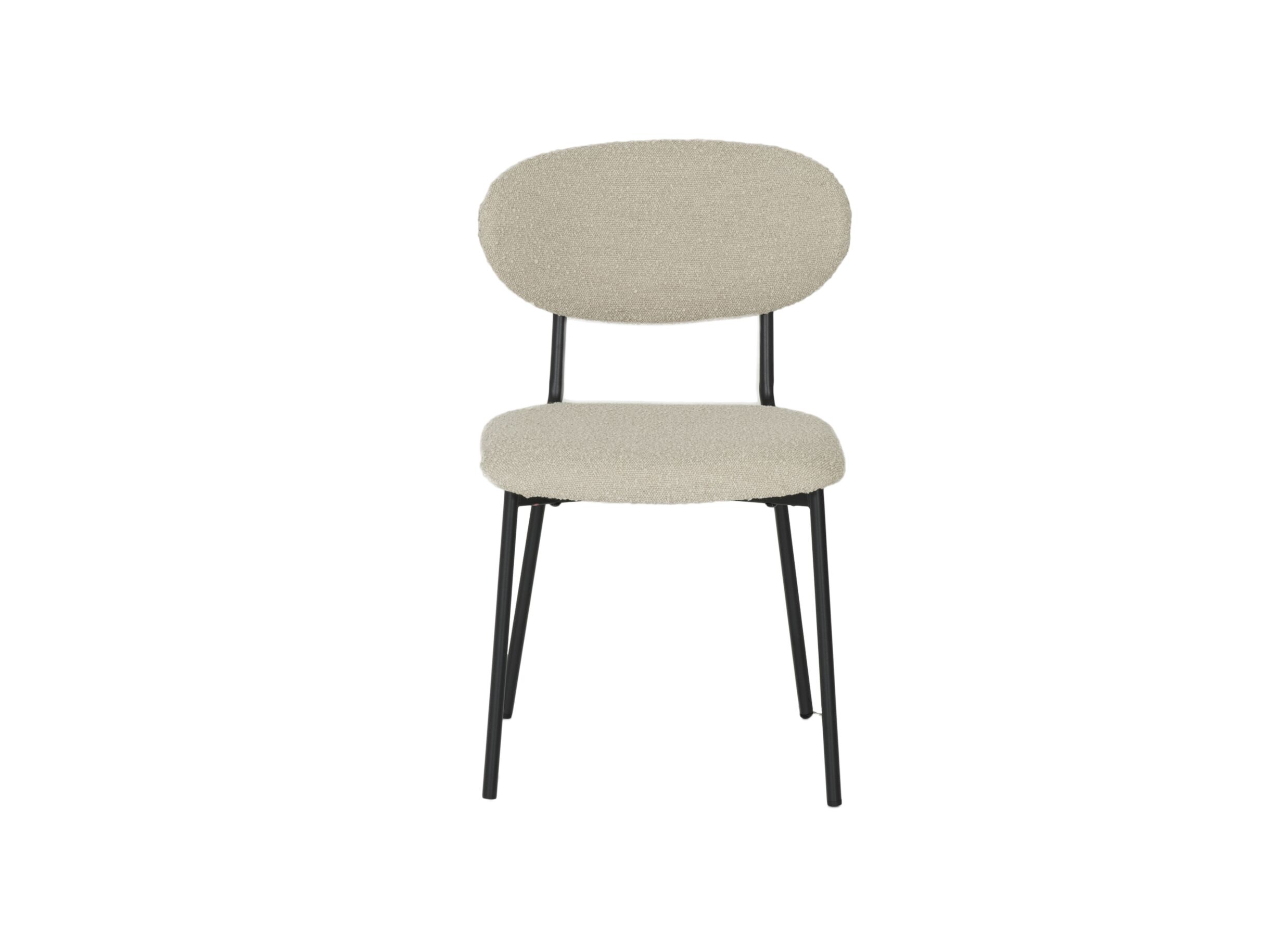 Stoel Jumper 46x53x79cm - stof - beige