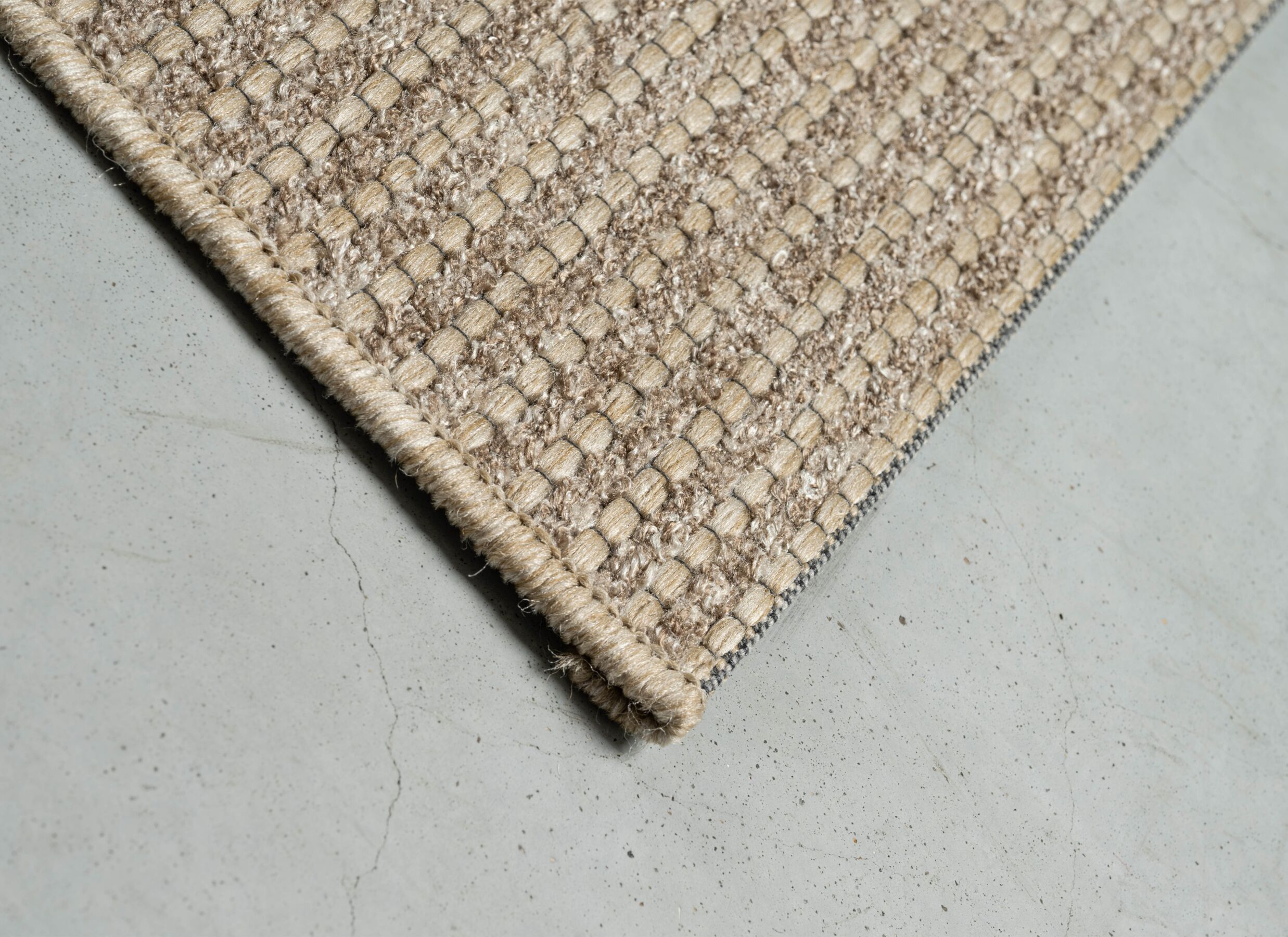 Detailfoto - Tapijt Makabi 200x290cm - polyester & polypropyleen - beige