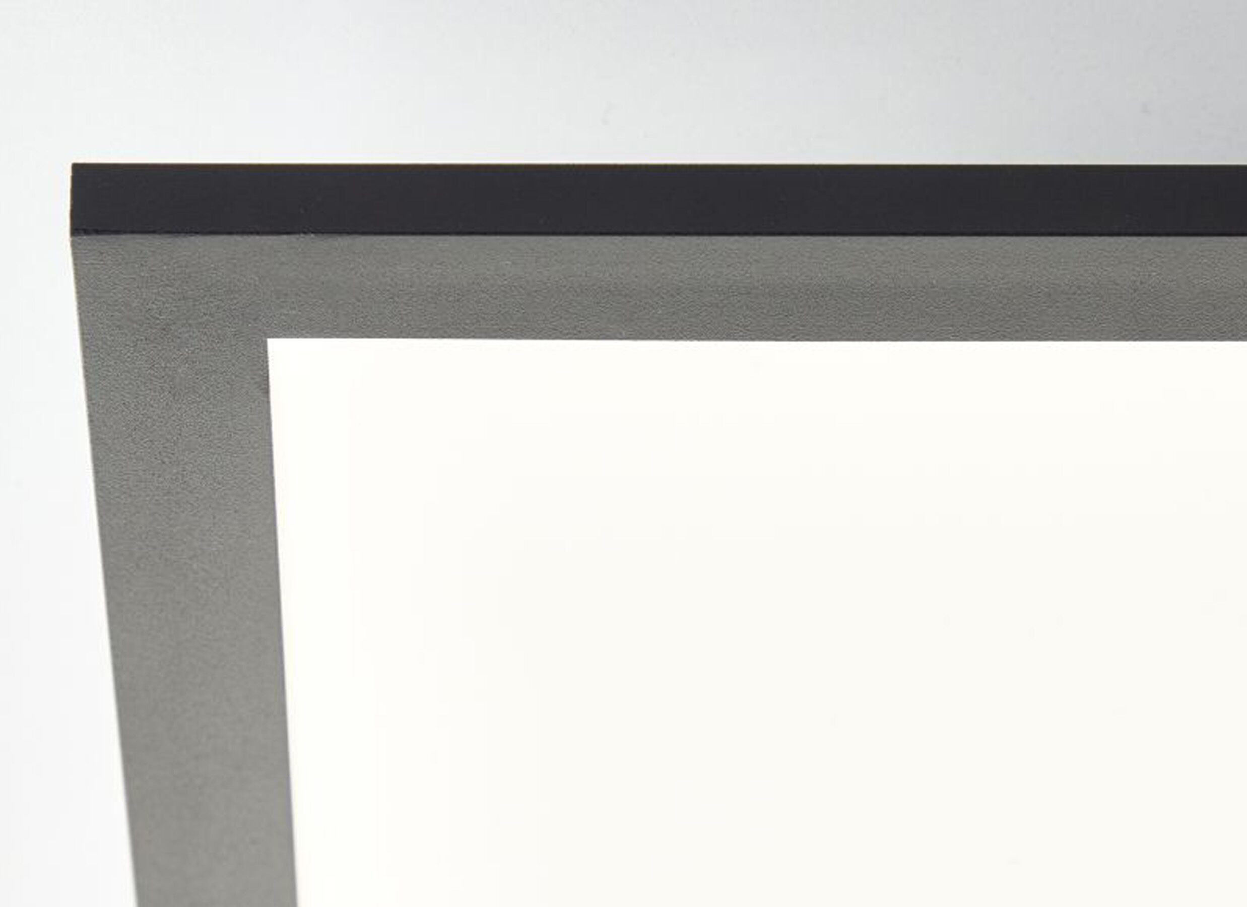 Detailfoto - Plafondlamp Briston 45x45x5cm - kunststof & metaal - zwart