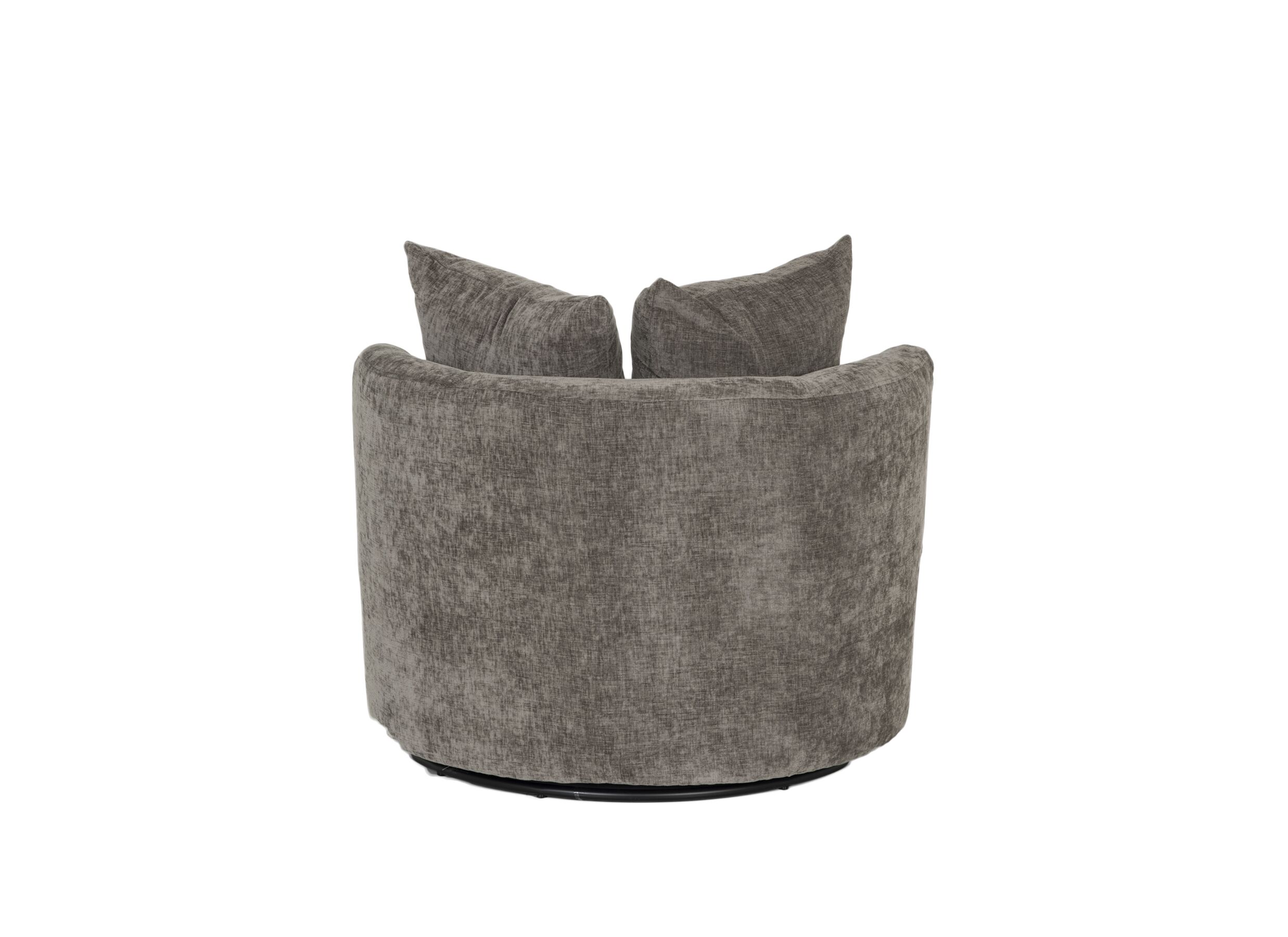 Overzichtsfoto - Draaifauteuil Dynamo 93,5x88x84cm - stof - donkergrijs