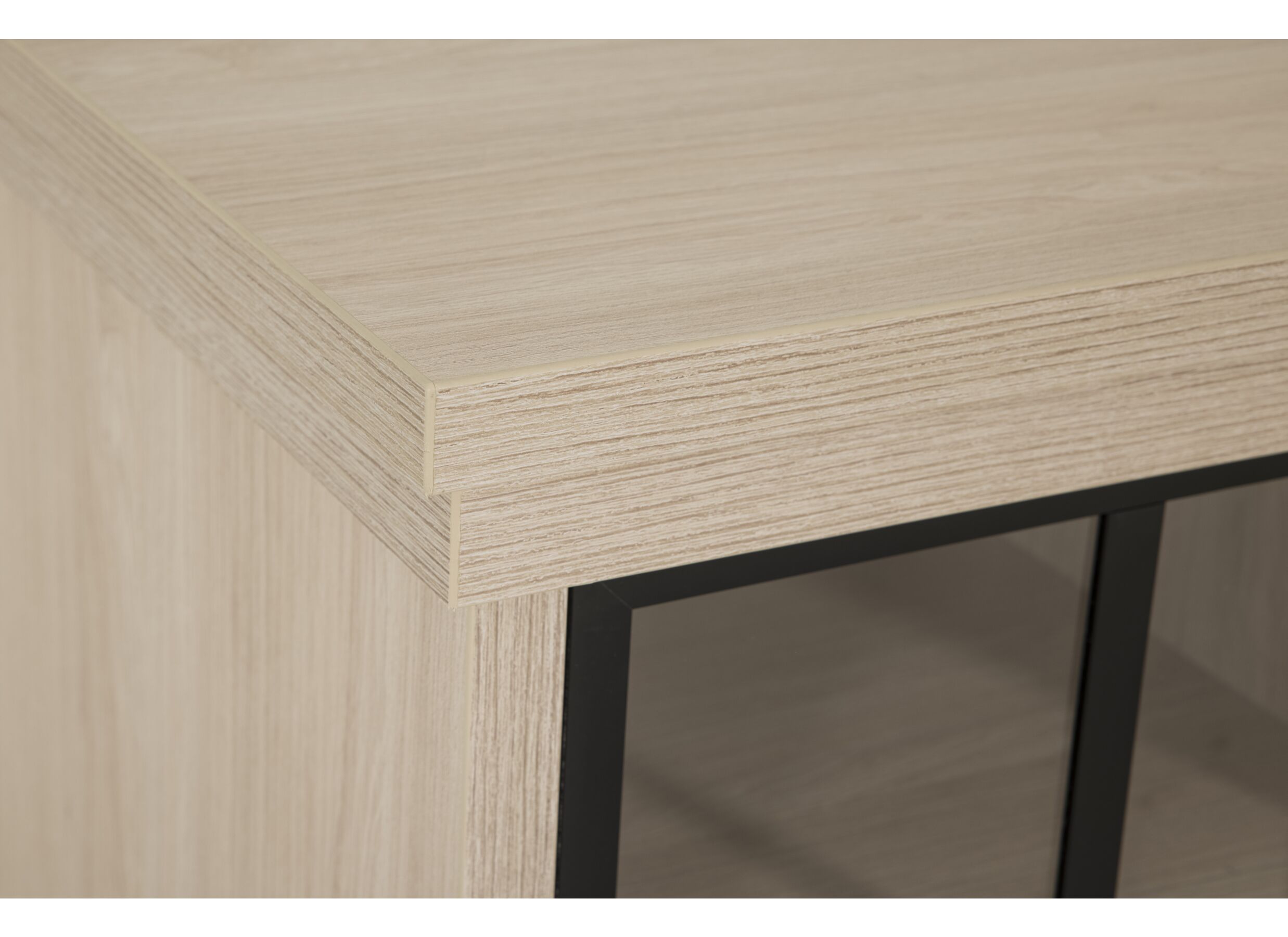 Detail - Meuble TV 156cm - film décoratif - beige